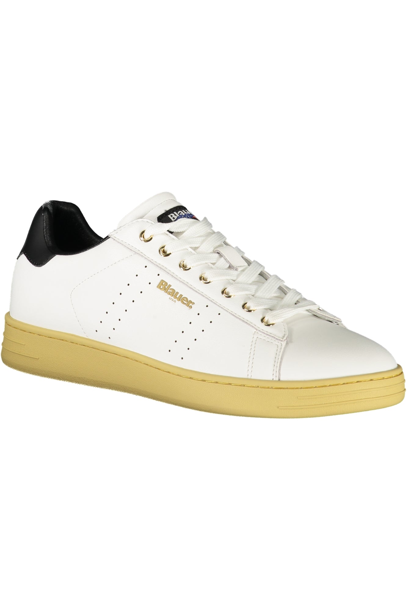 BLAUER MEN'S WHITE SPORTS SHOES-1
