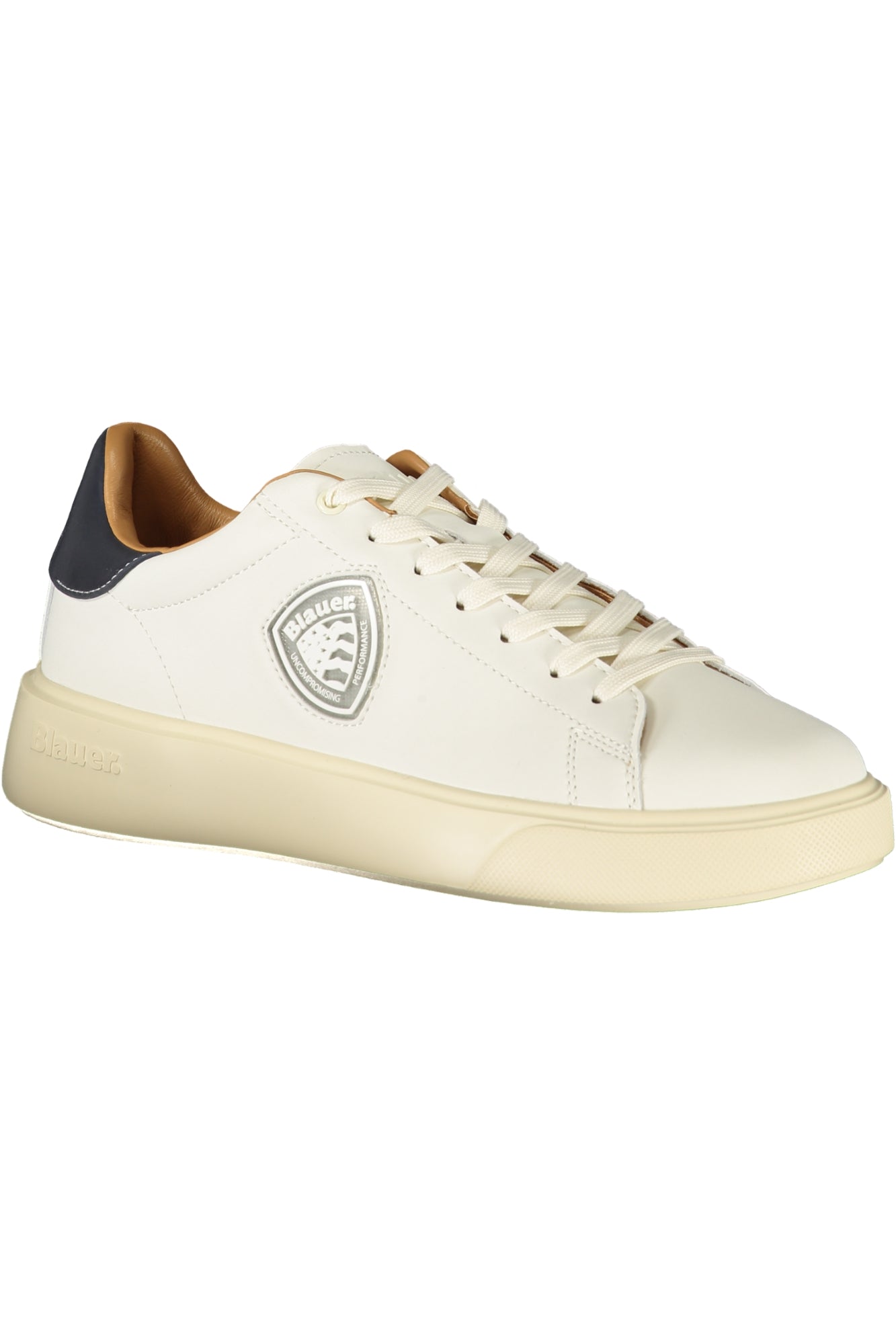 BLAUER MEN'S WHITE SPORTS SHOES-1