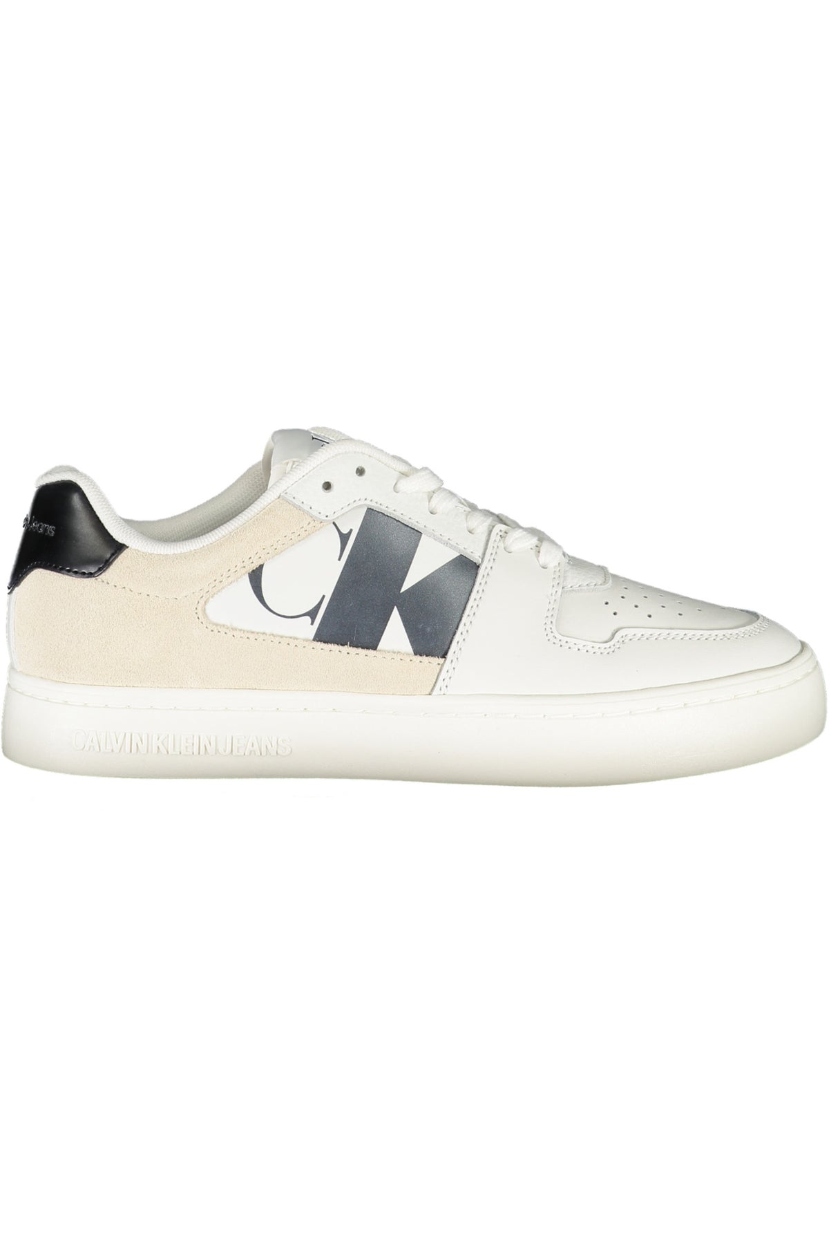 CALVIN KLEIN WHITE WOMEN'S SPORTS SHOES-0