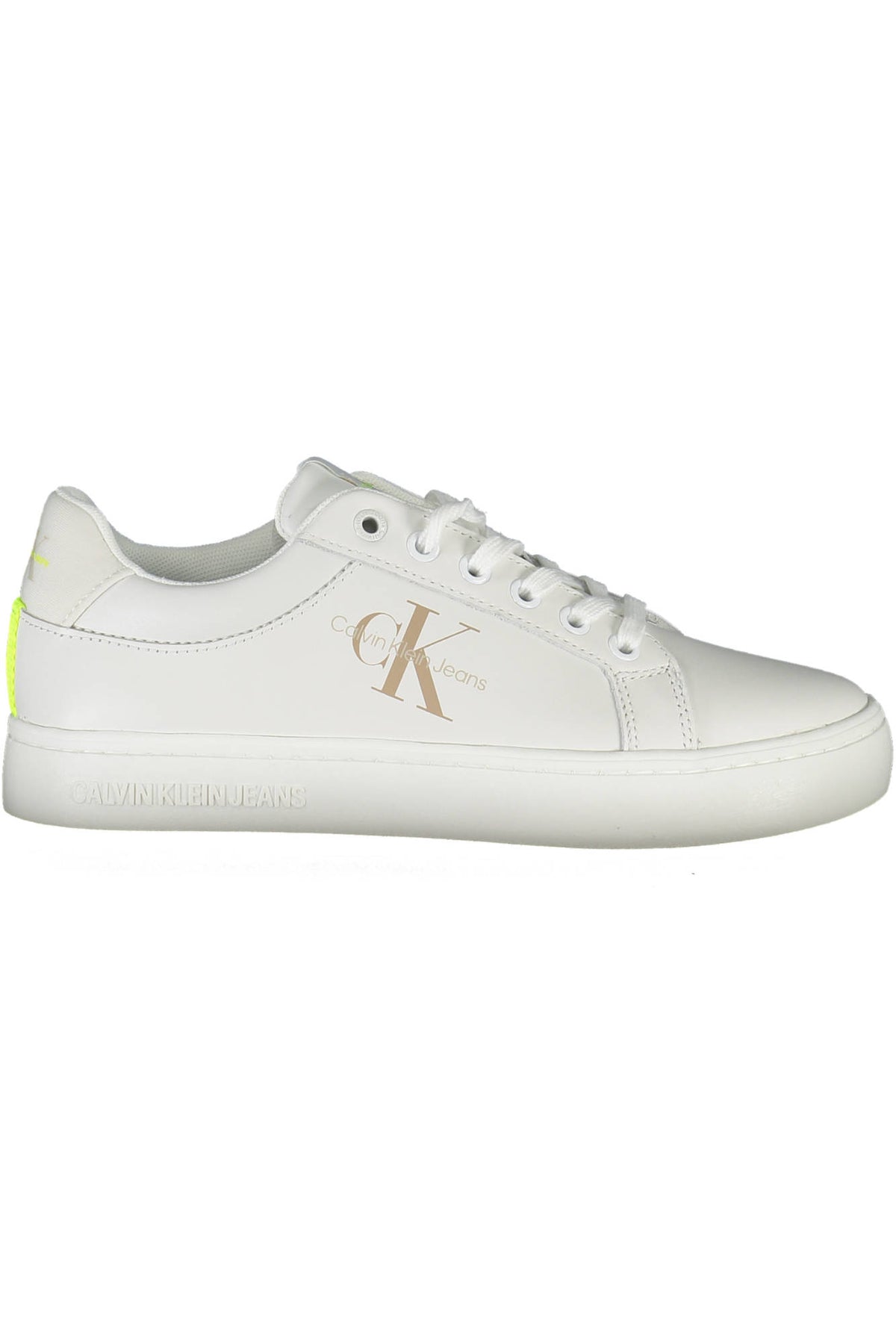 Calvin Klein sneakers til kvinder – hvide med genanvendte materialer