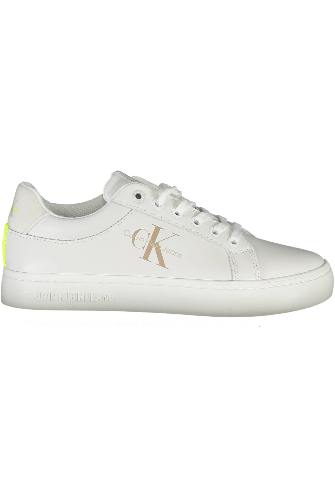 Calvin Klein sneakers til kvinder – hvide med genanvendte materialer