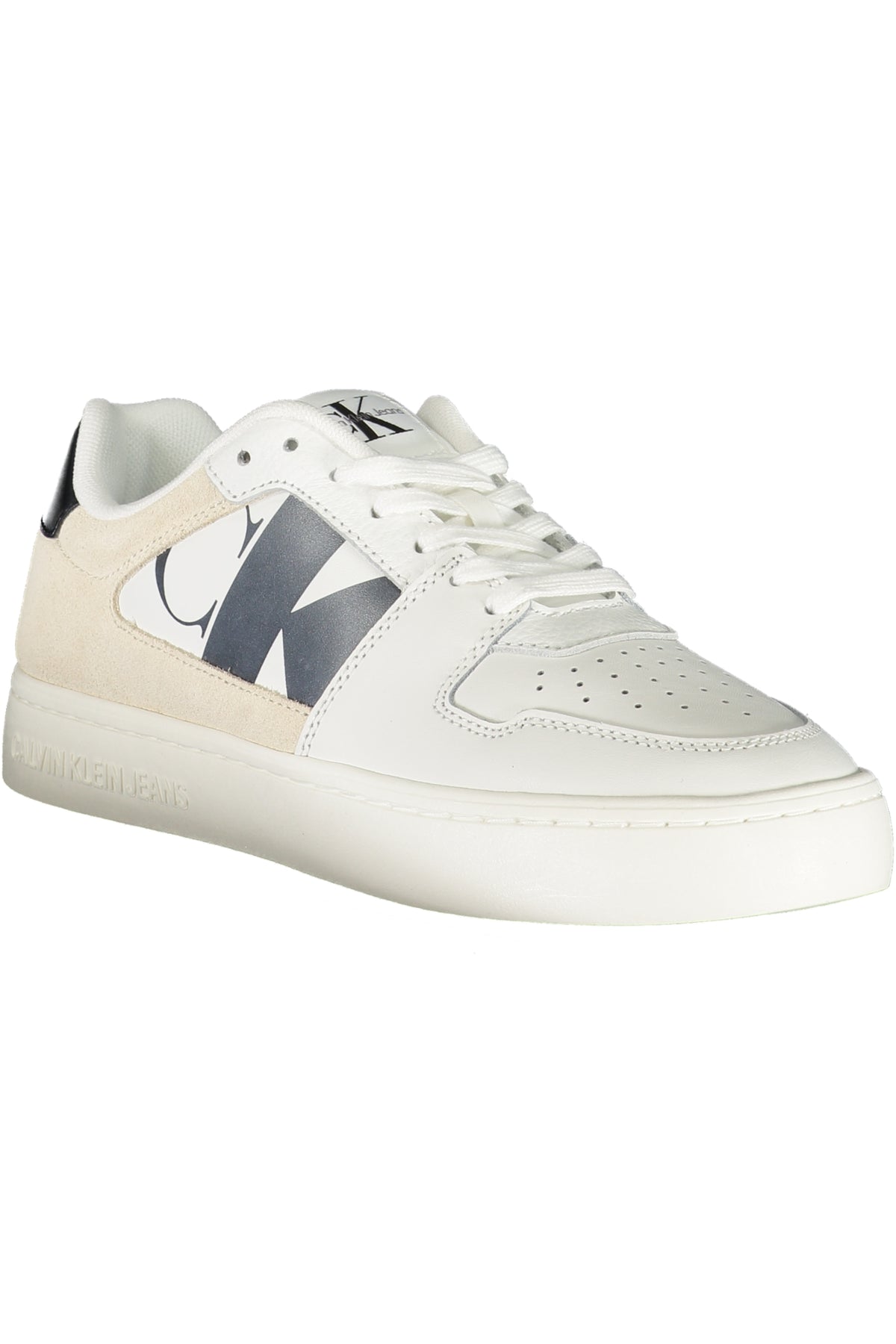 CALVIN KLEIN WHITE WOMEN'S SPORTS SHOES-1