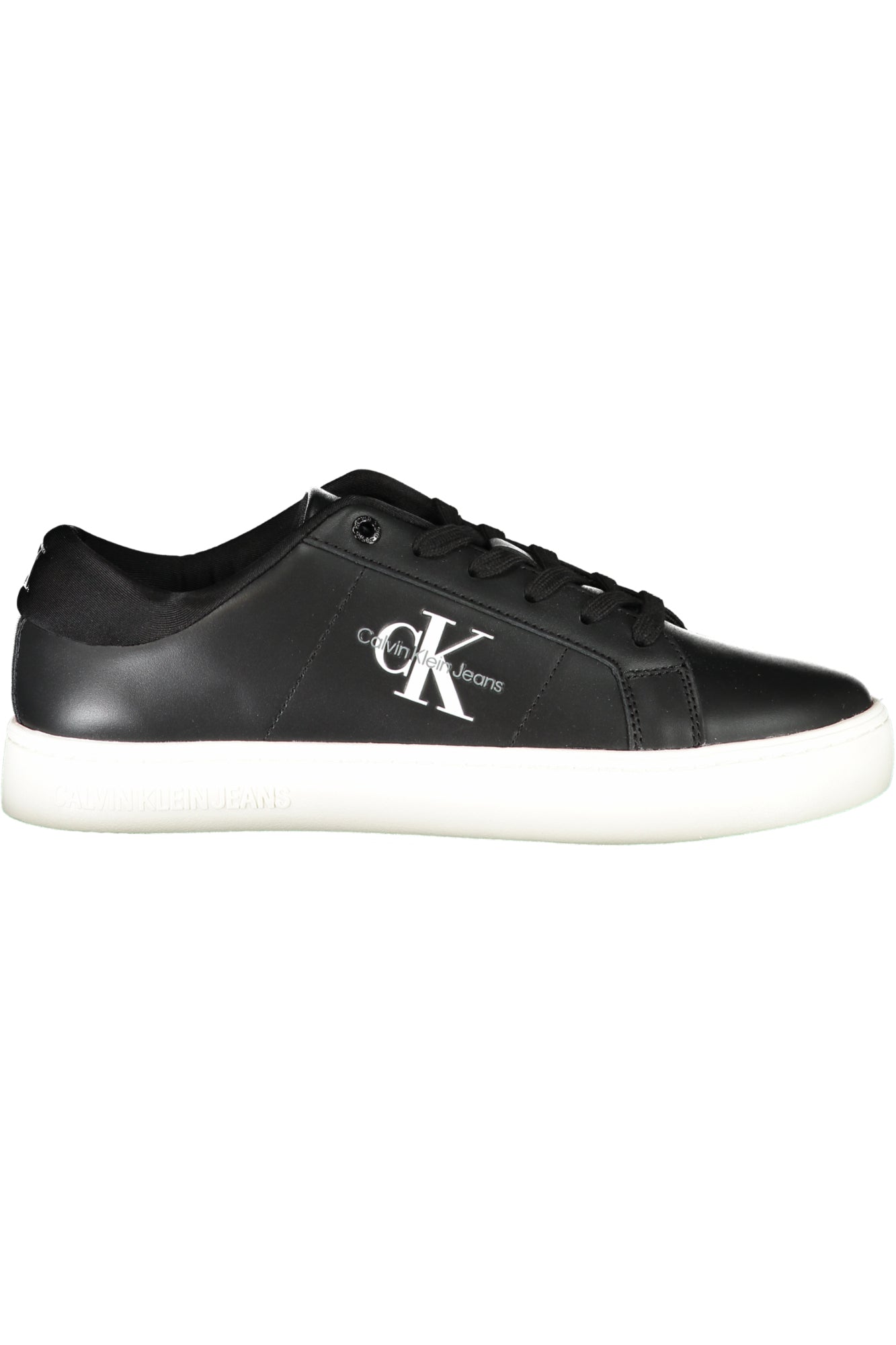 Calvin Klein sneakers til mænd – sorte i genanvendt gummi