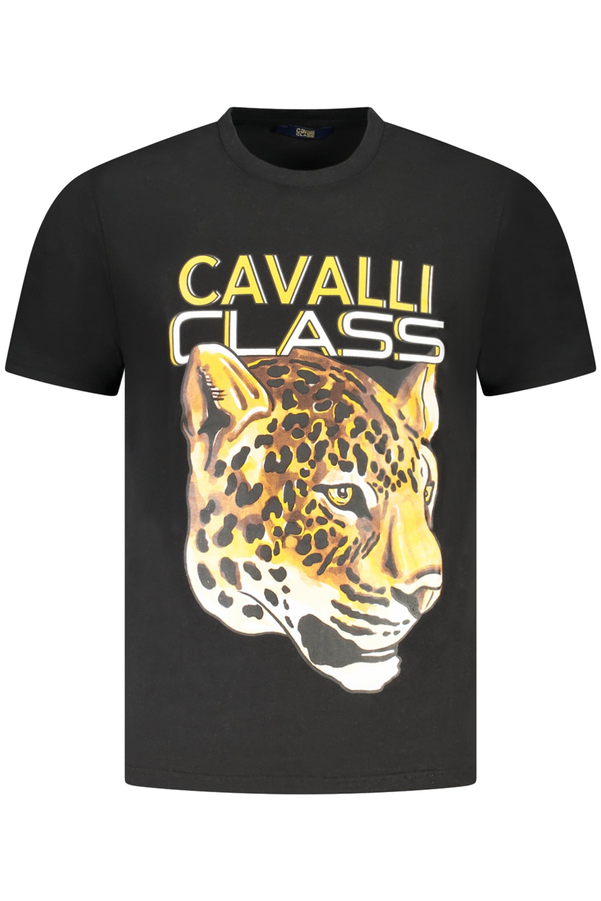 CAVALLI CLASS SHORT SLEEVE T-SHIRT MEN BLACK-0
