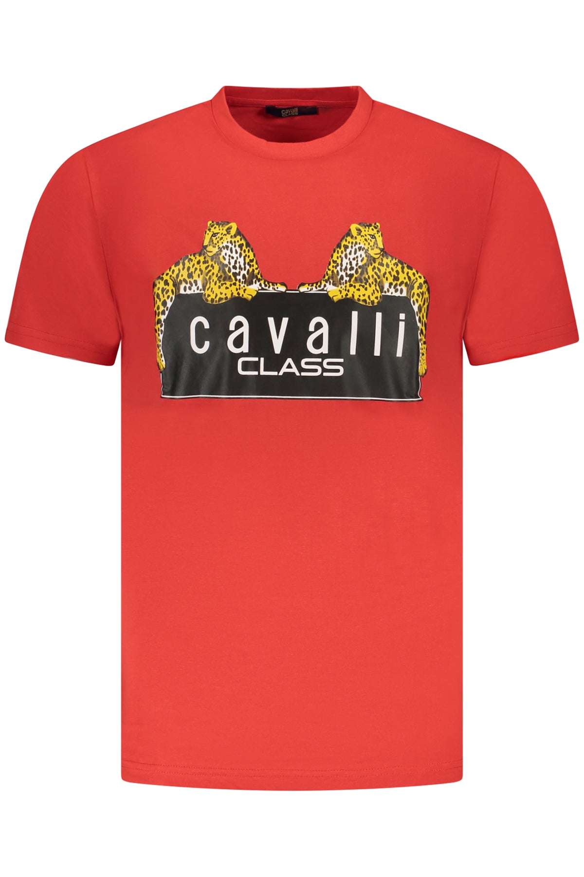 CAVALLI CLASS SHORT SLEEVE T-SHIRT MEN RED-0