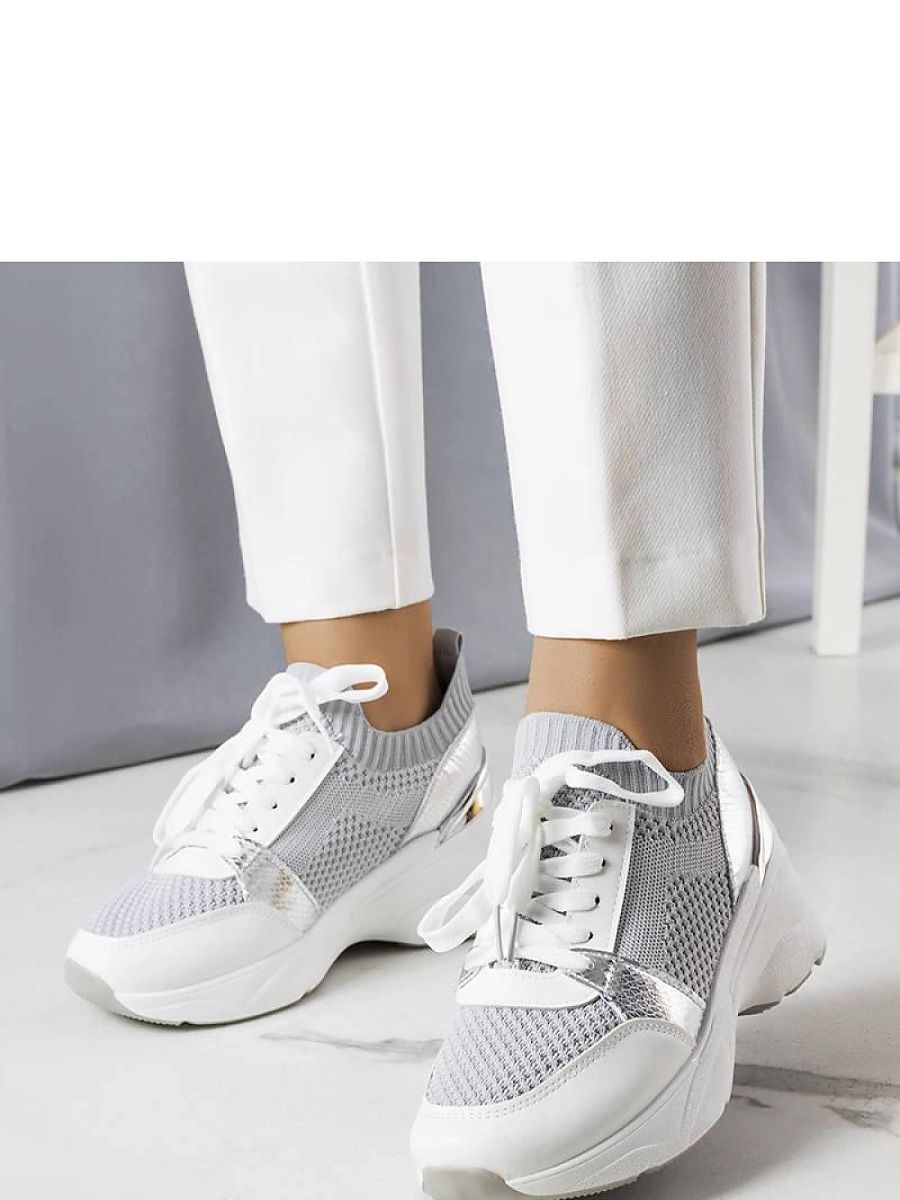 Solea sneakers til kvinder – Ann kile-sneakers i grå
