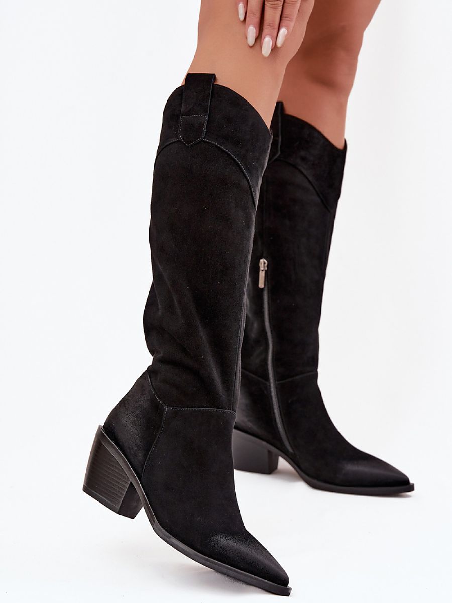 Heel boots model 221160 Step in style-0