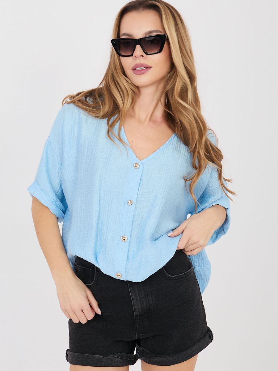 Short sleeve shirt model 225509 Italy Moda-0
