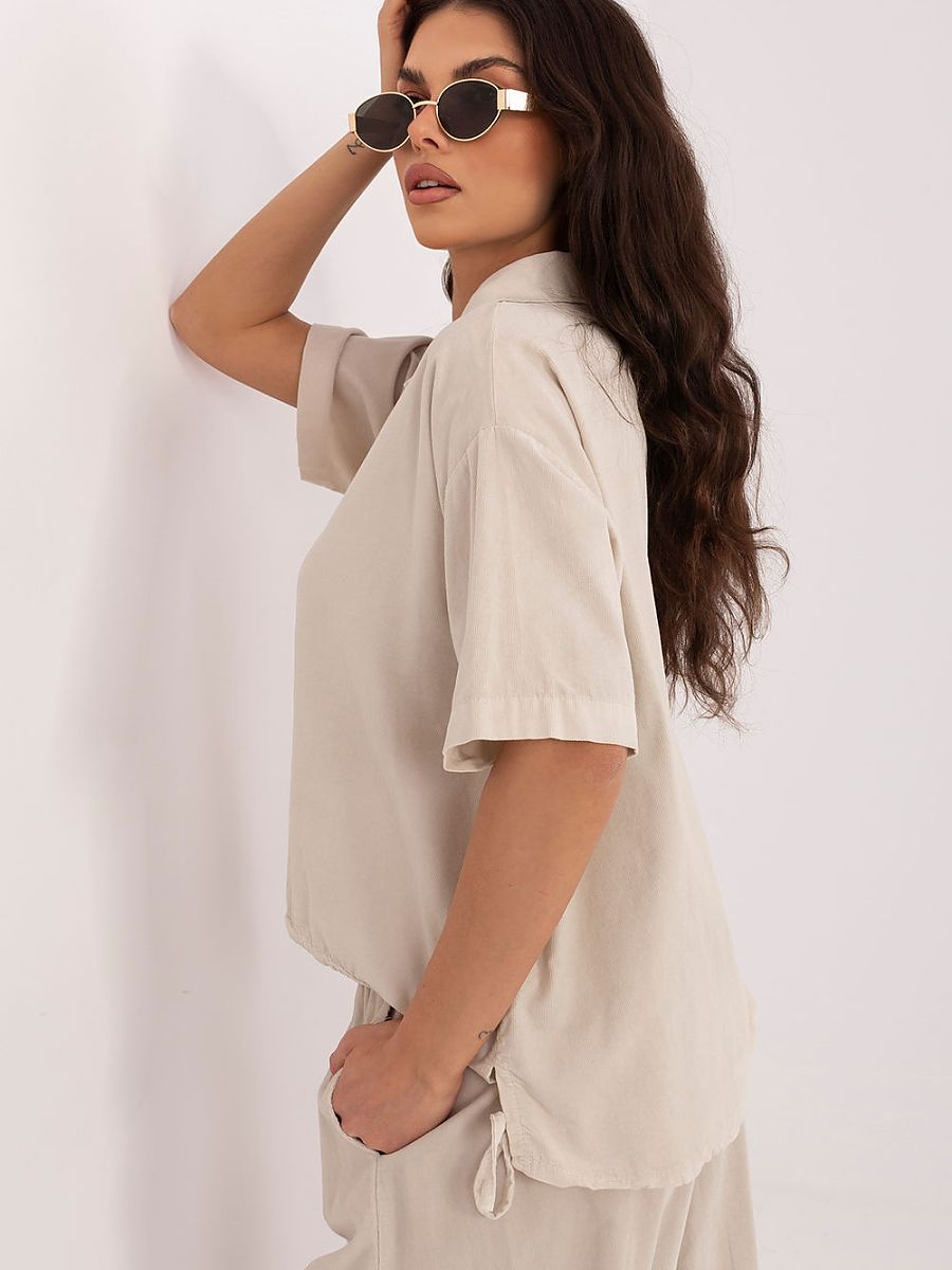 Short sleeve shirt model 226019 Italy Moda-1