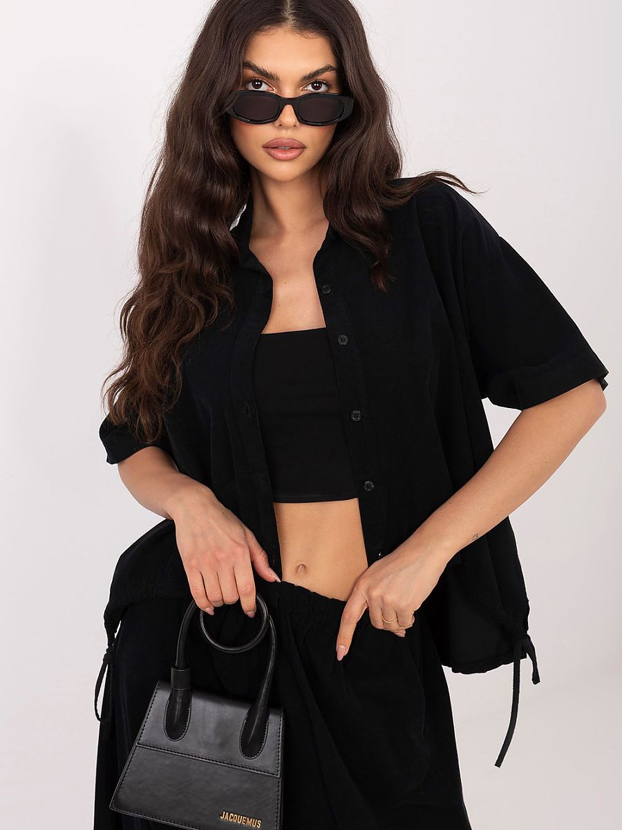 Short sleeve shirt model 226020 Italy Moda-0