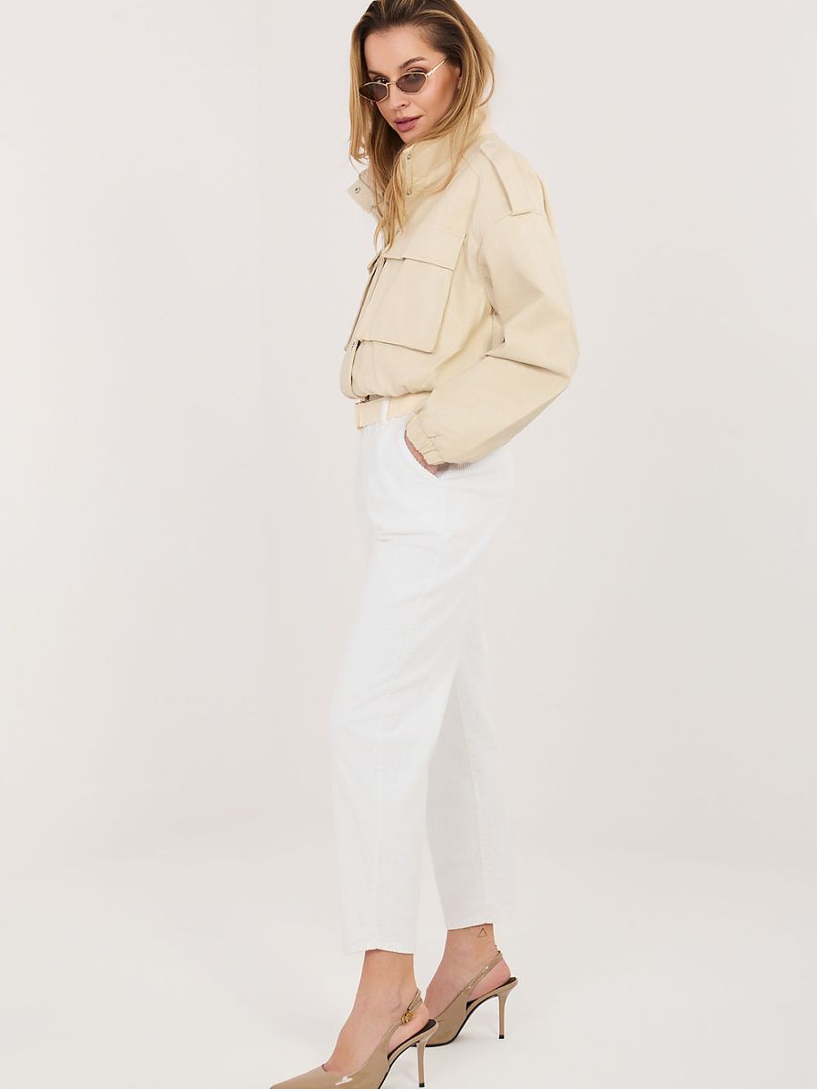 corduroy trousers model 226481 Italy Moda-1
