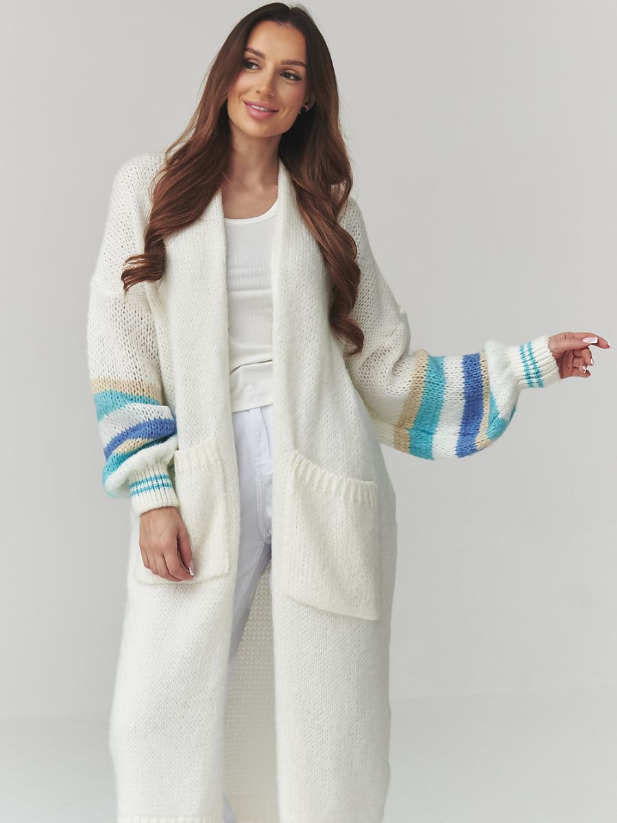 Cardigan model 226866 Makadamia