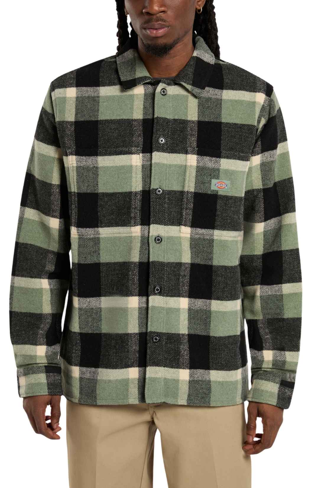 DICKIES - Men's flannel Coaling shirt  - Size XL-0
