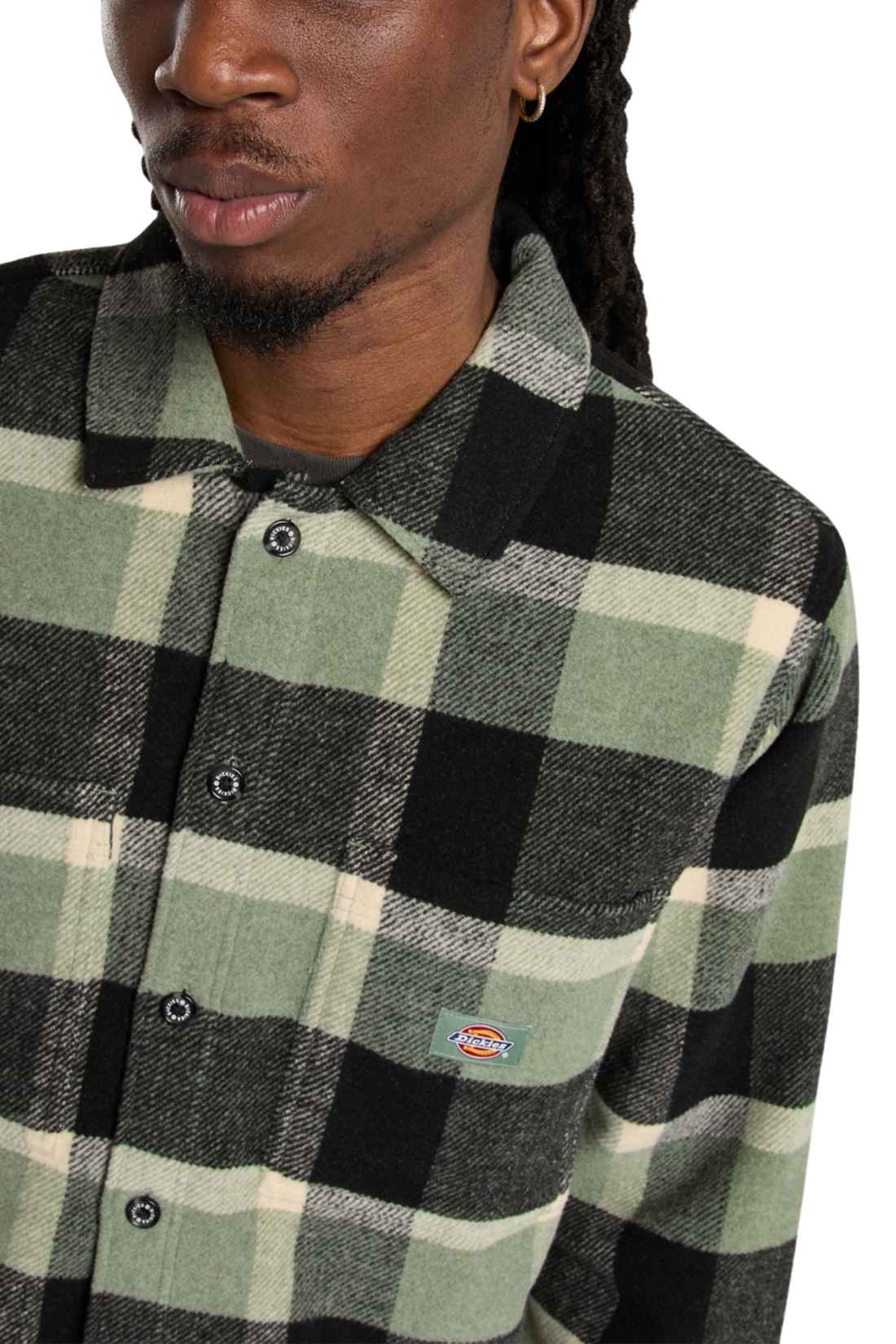 DICKIES - Men's flannel Coaling shirt  - Size XL-3