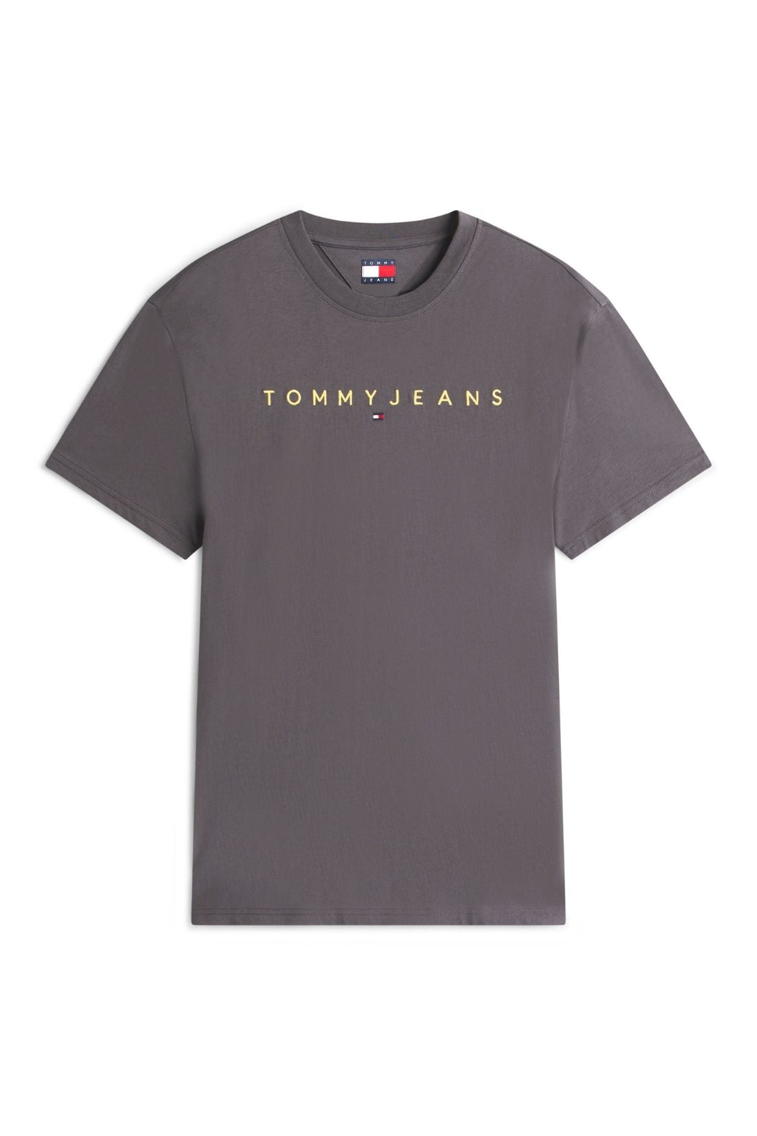 TOMMY JEANS - Men's T-shirt with linear logo  - Size XL