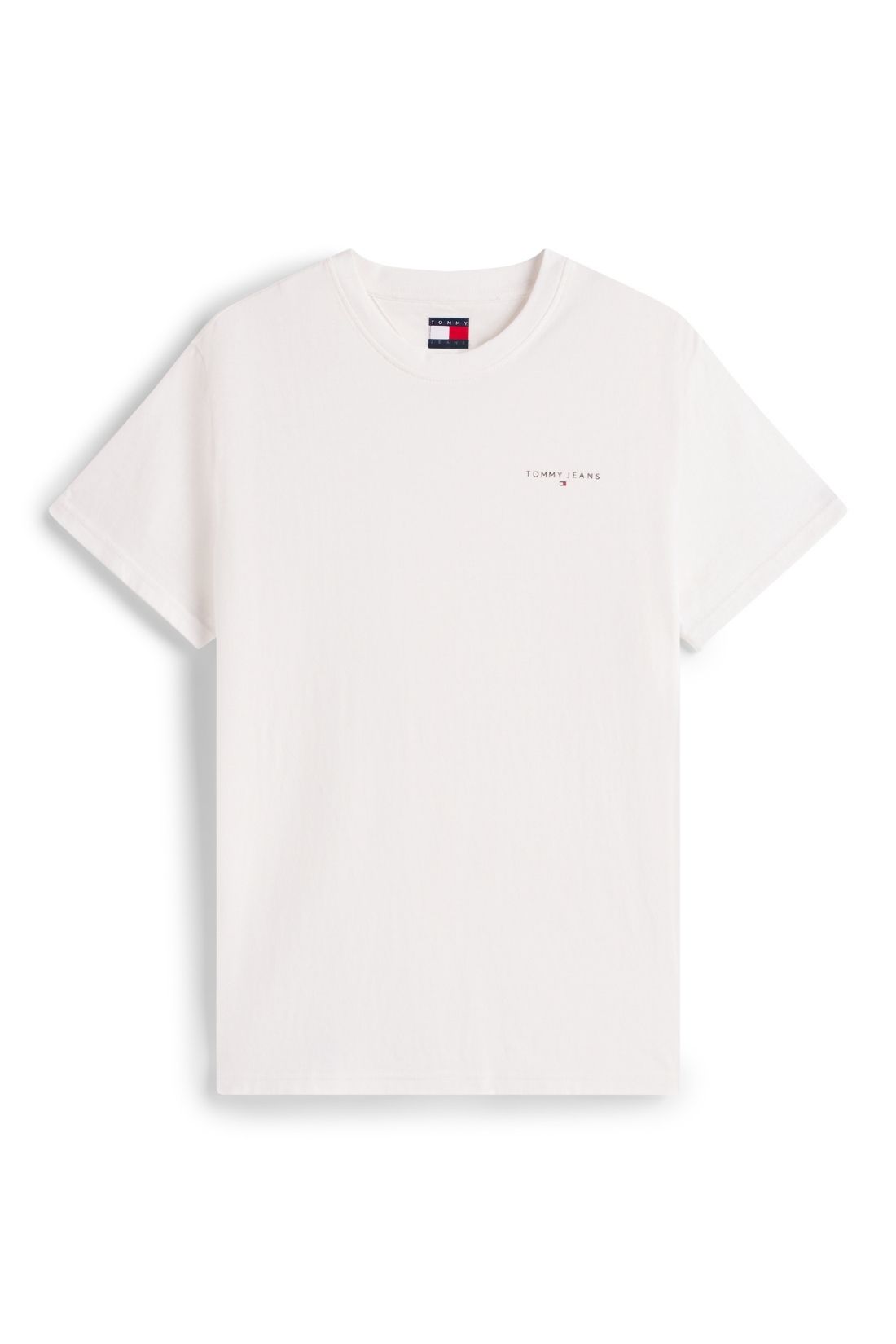 TOMMY JEANS - Men's T-shirt with linear logo  - Size XXL