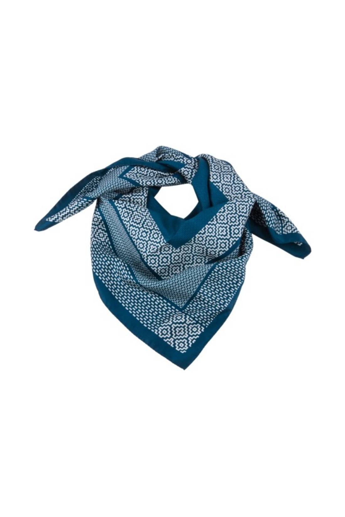 COCCINELLE - Women's silk Sashiko Tex foulard-1