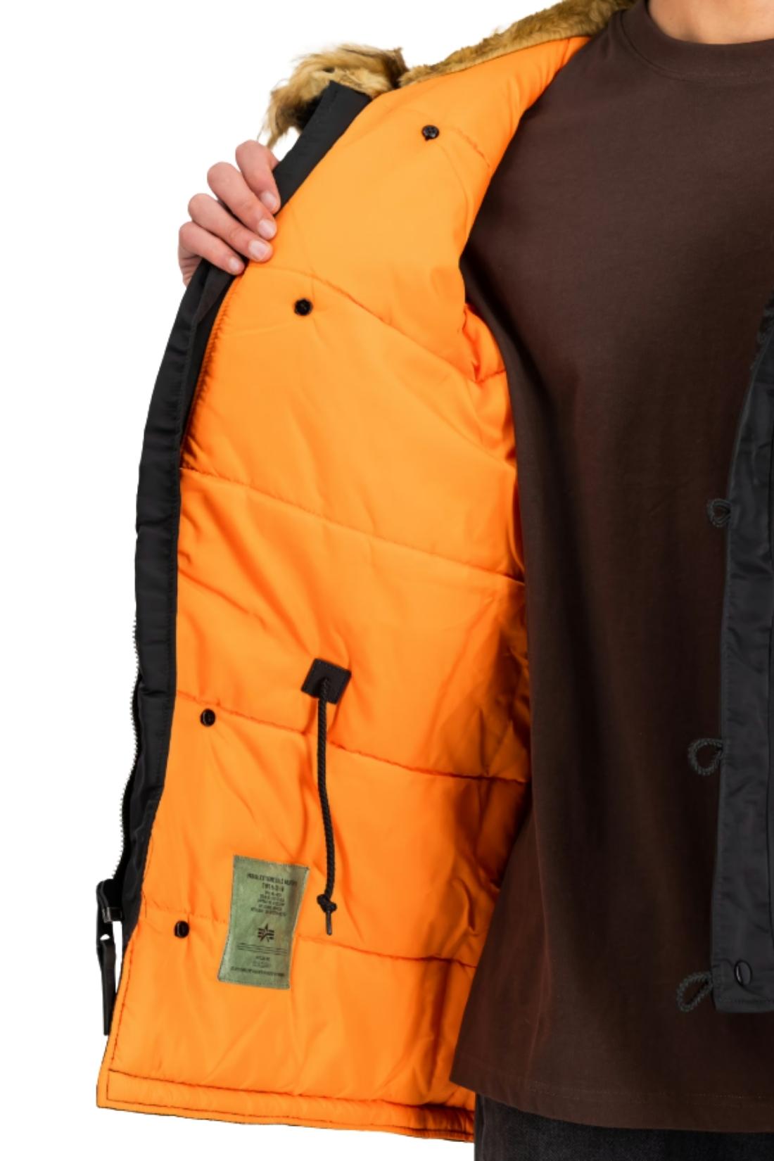 ALPHA INDUSTRIES - Men's N-3B VF 59 Winter jacket-4