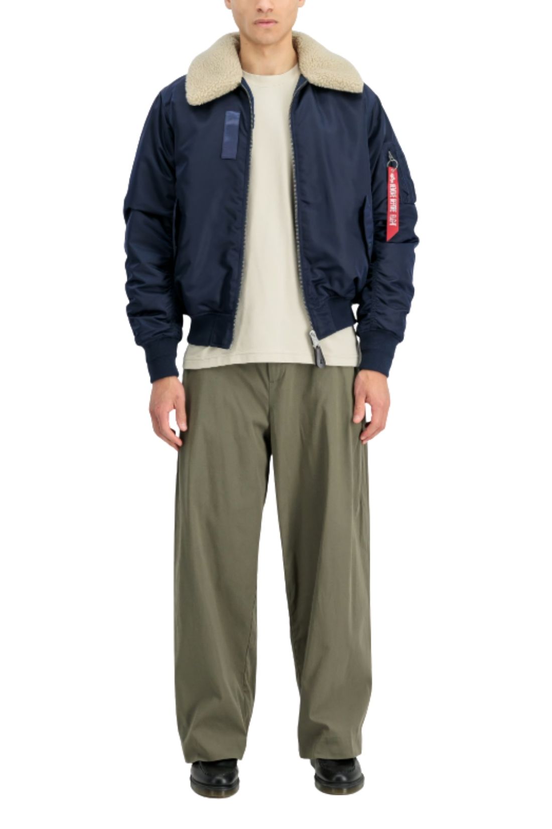 ALPHA INDUSTRIES - Men's B-15 MOD Reversible bomber jacket-1