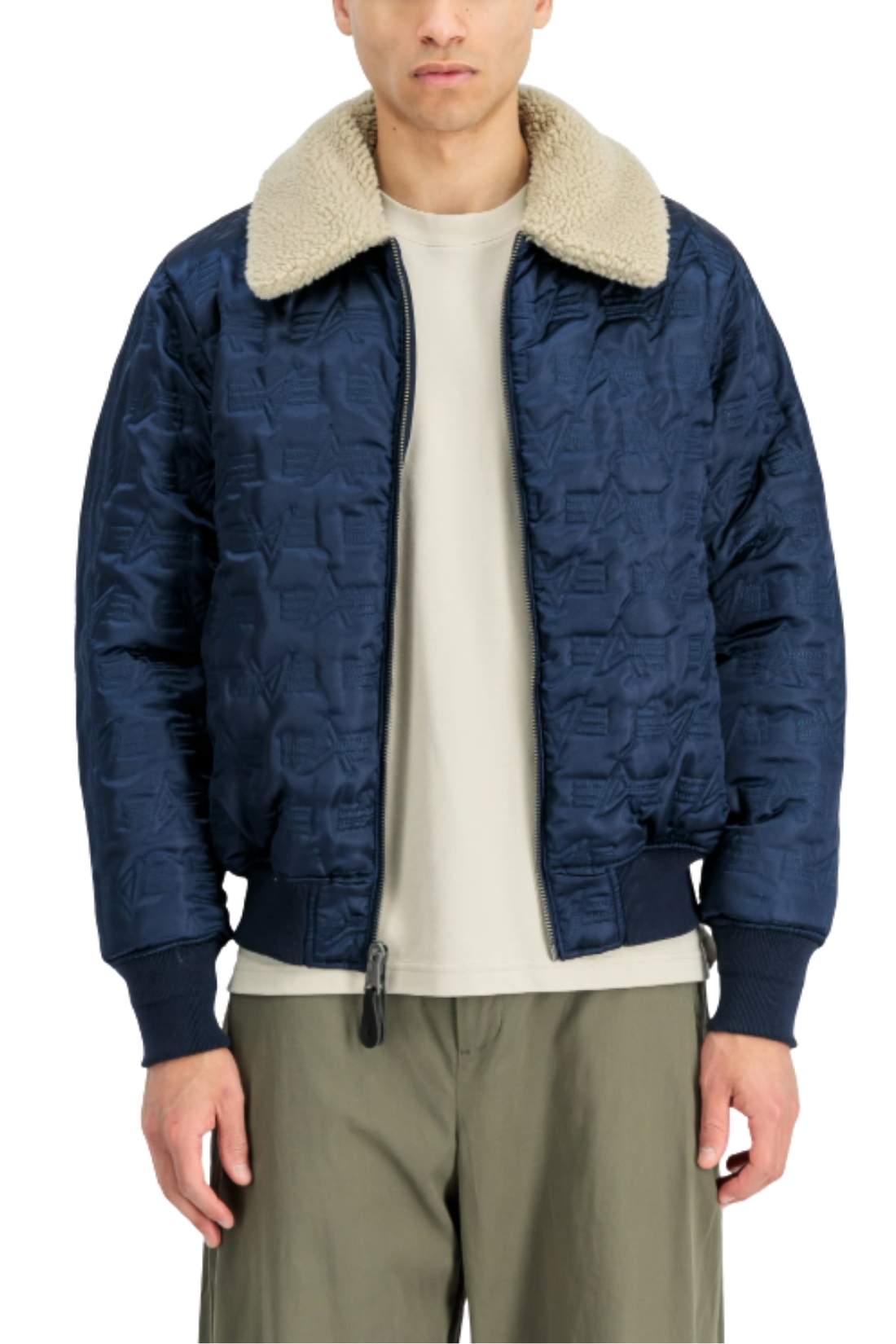 ALPHA INDUSTRIES - Men's B-15 MOD Reversible bomber jacket-3