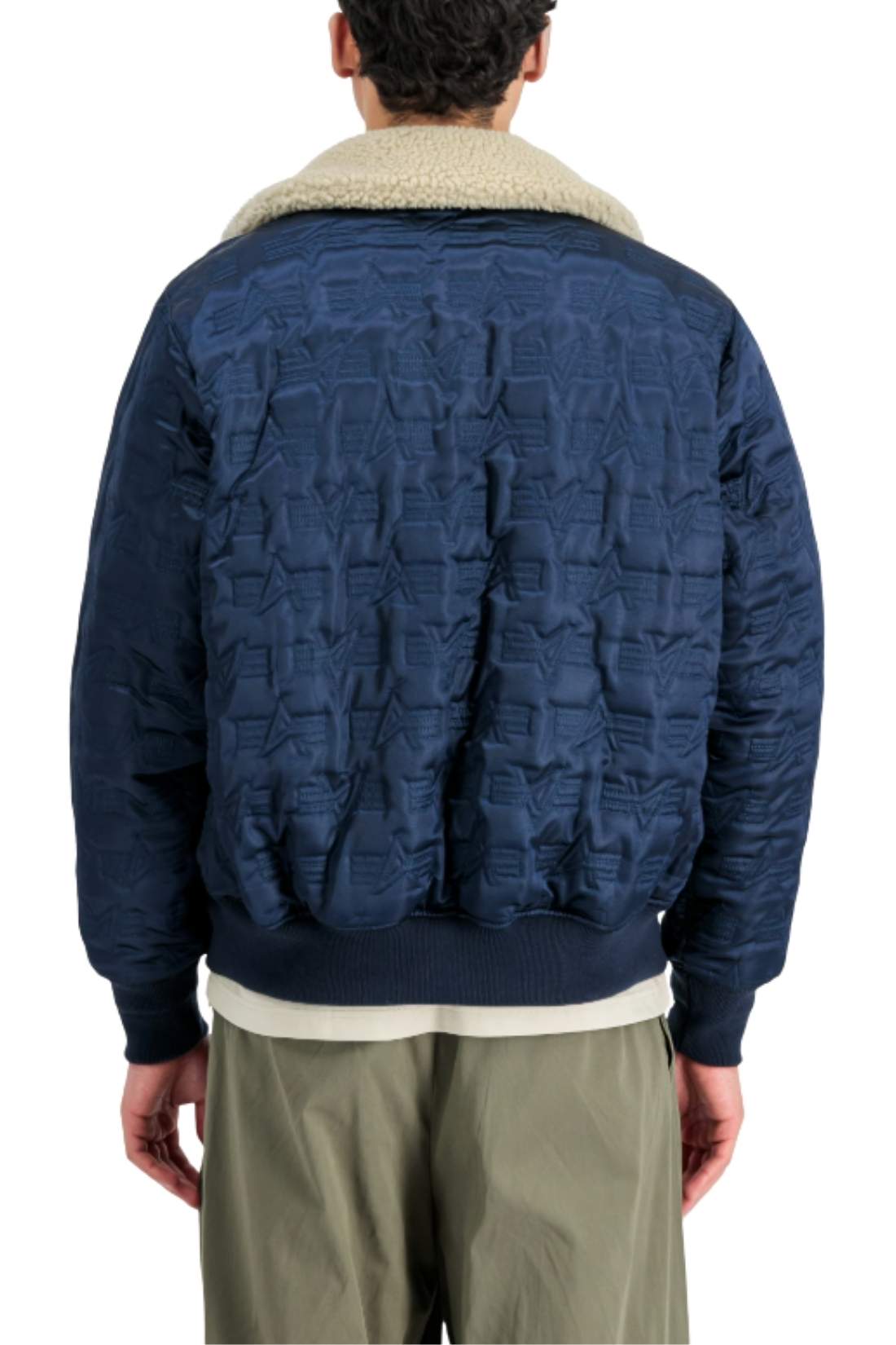 ALPHA INDUSTRIES - Men's B-15 MOD Reversible bomber jacket-4