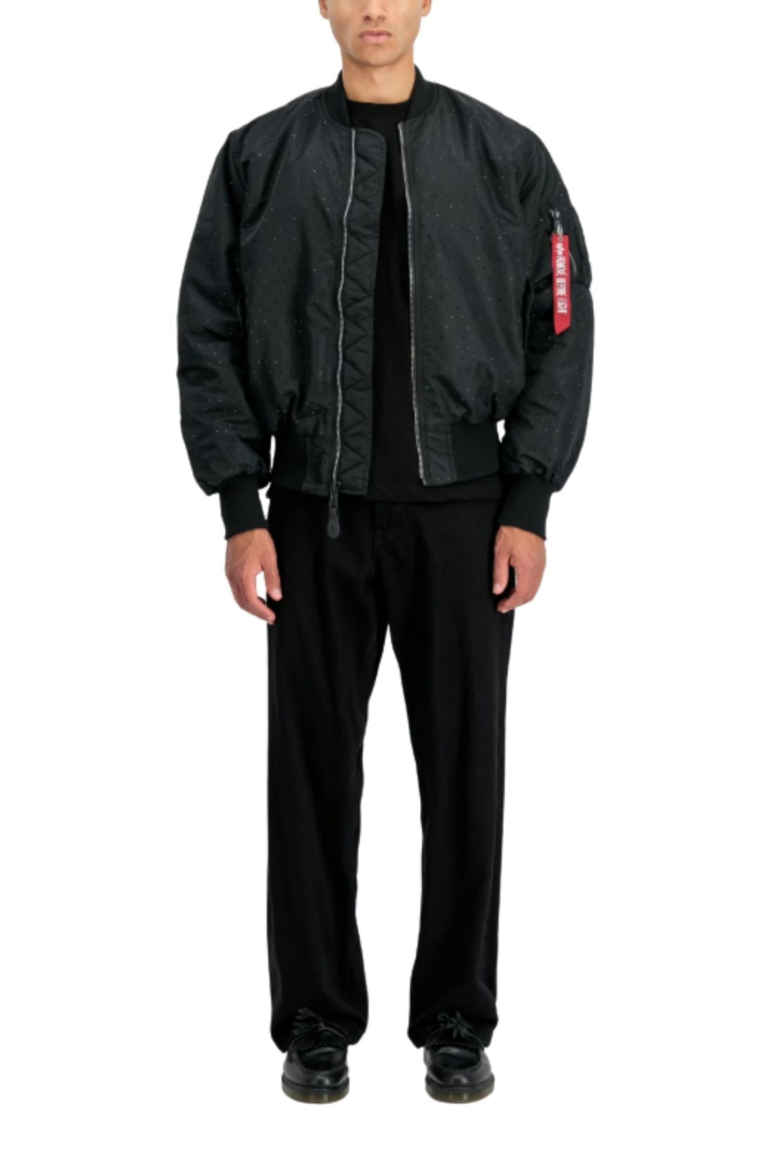 ALPHA INDUSTRIES - Unisex MA-1 Crystal Bomber Jacket - Size-2
