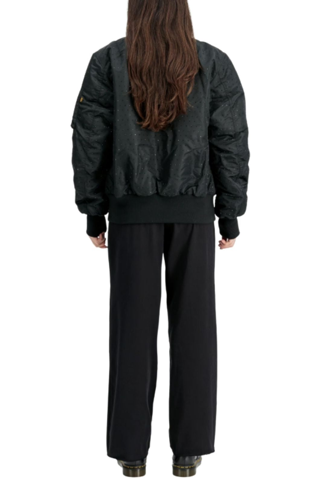 ALPHA INDUSTRIES - Unisex MA-1 Crystal Bomber Jacket - Size-3