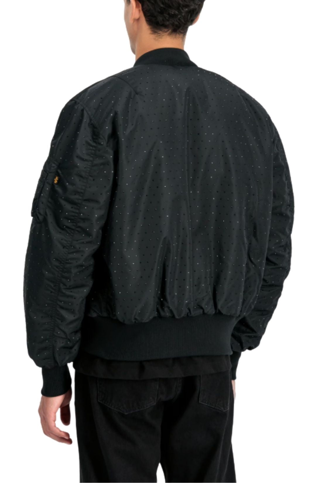 ALPHA INDUSTRIES - Unisex MA-1 Crystal Bomber Jacket - Size-4