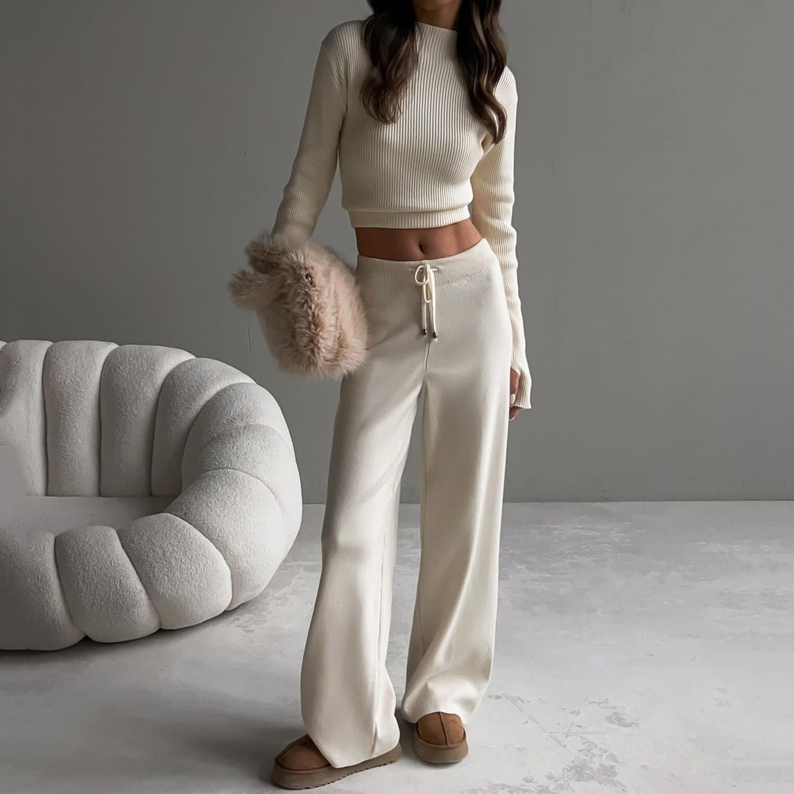 Women's Temperament Leisure Suit Long-sleeve Suit-0