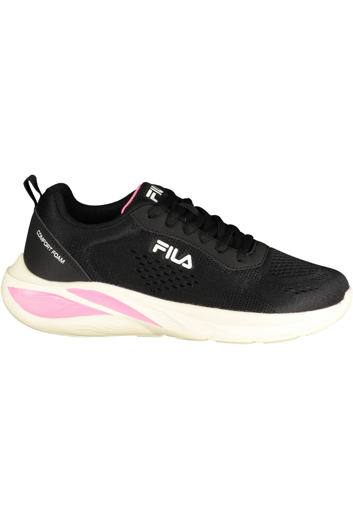 FILA sneakers til kvinder – sort med lyserøde detaljer