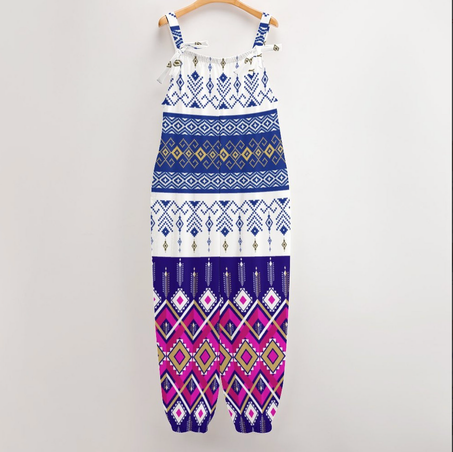 Santorini Baggy Suspender Jumpsuit-4