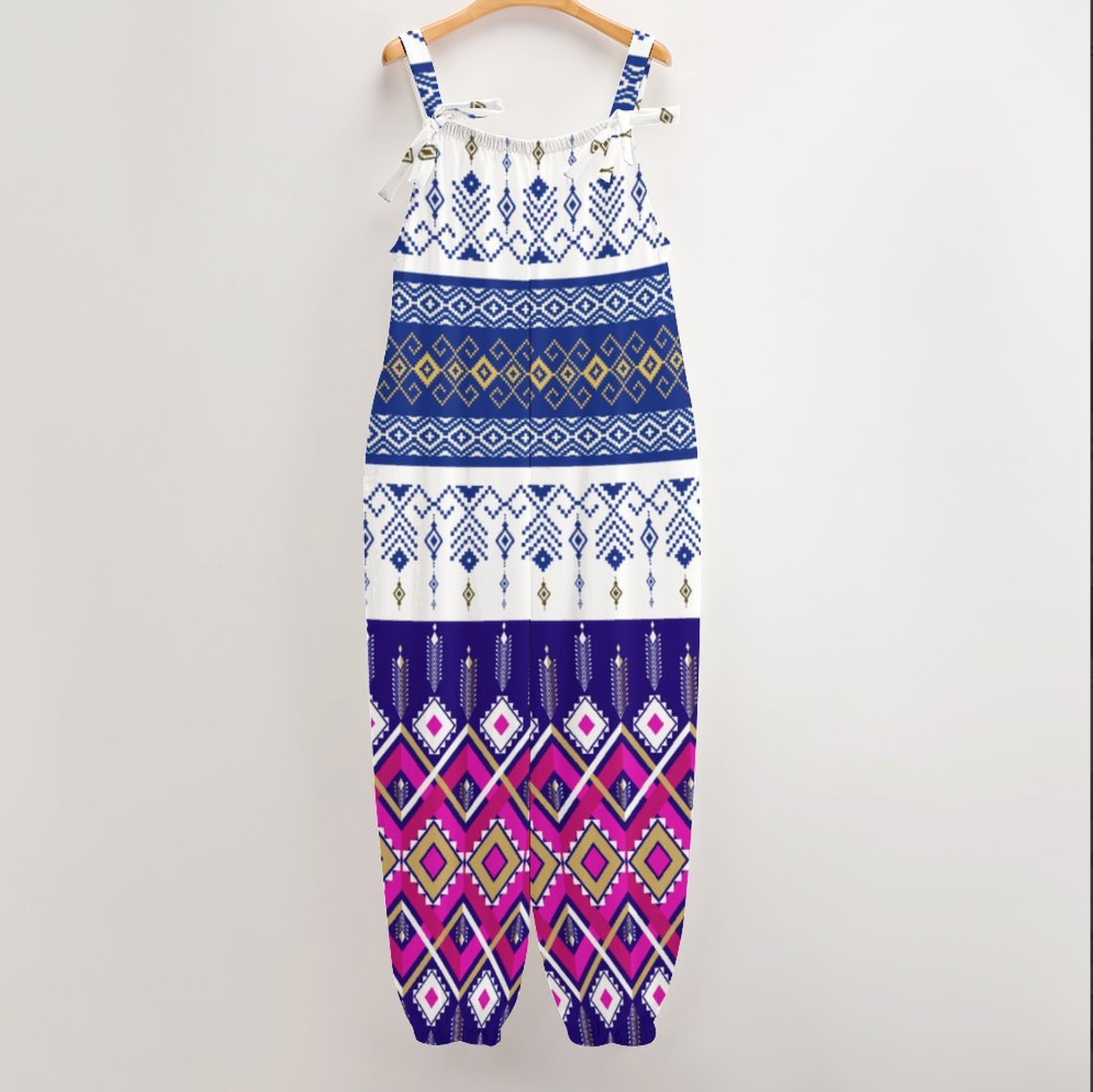 Santorini Baggy Suspender Jumpsuit-4