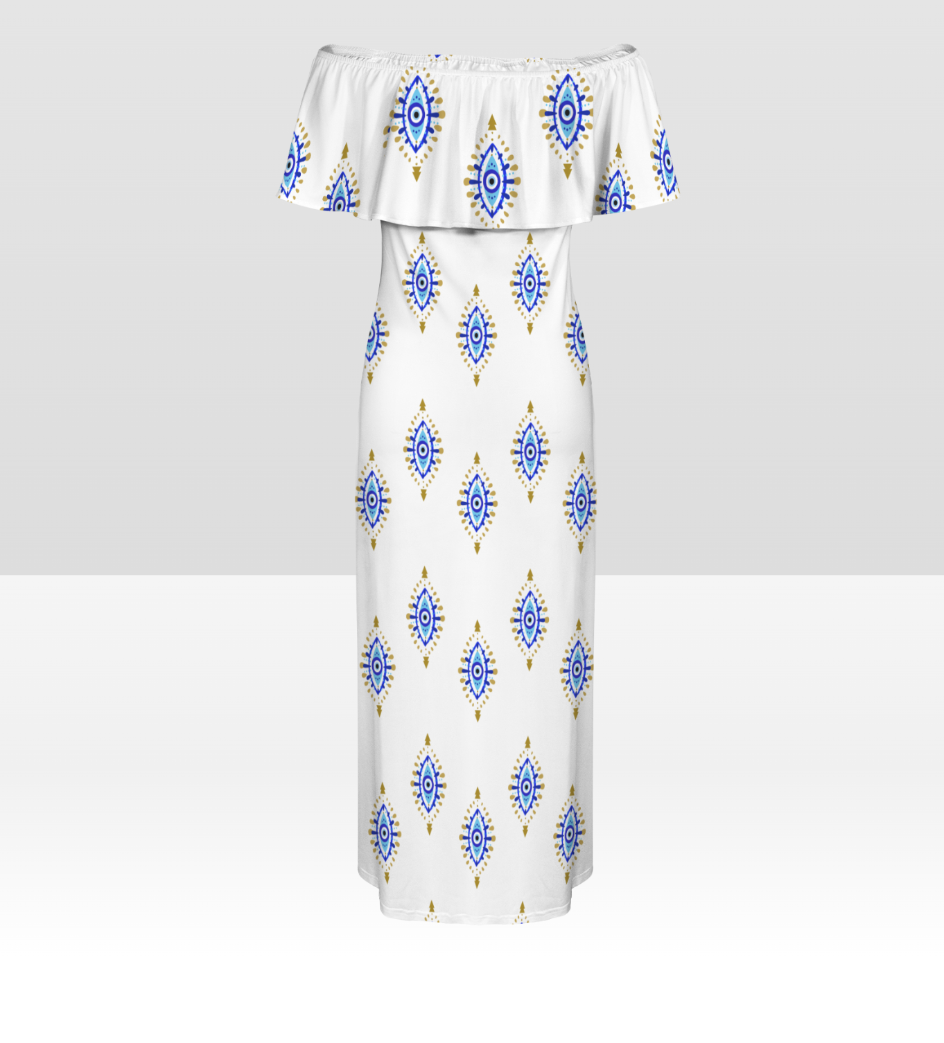 Evil Eye Mediterranean Islands Dress-3