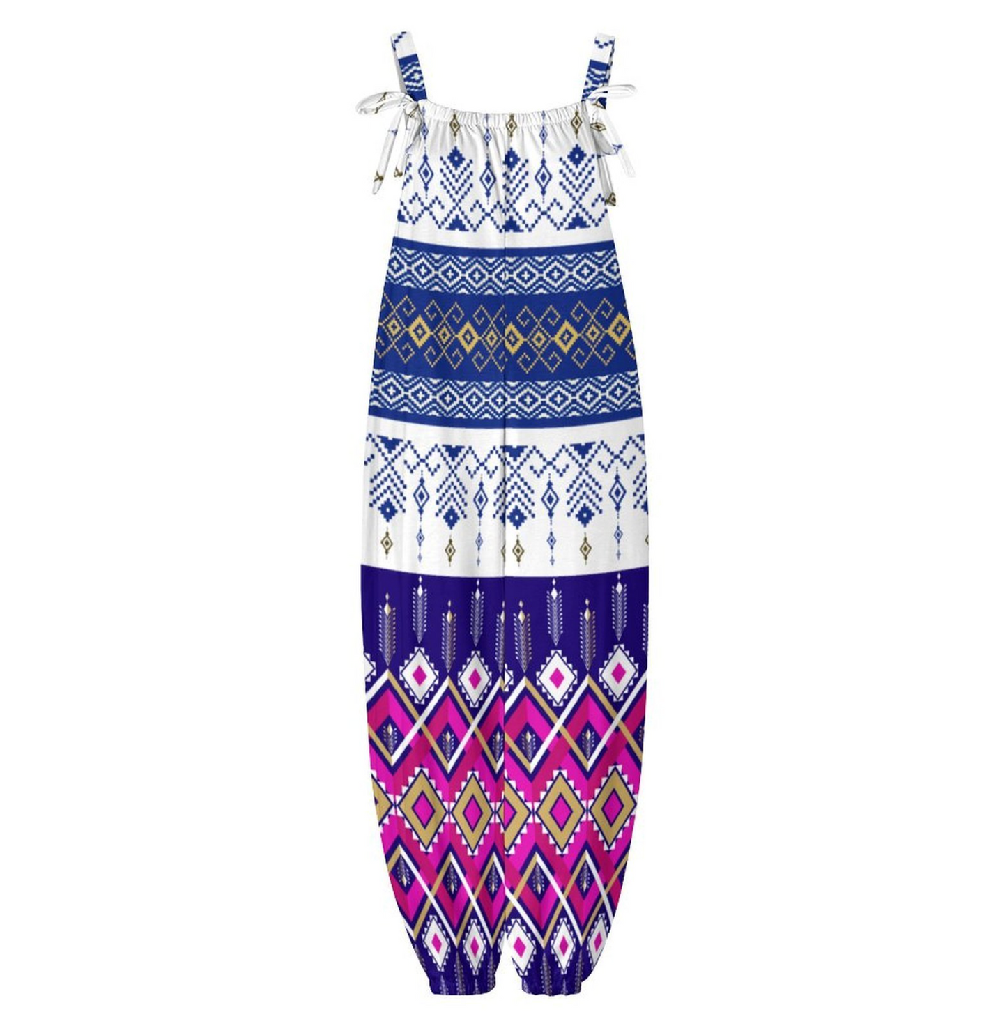 Santorini Baggy Suspender Jumpsuit-6