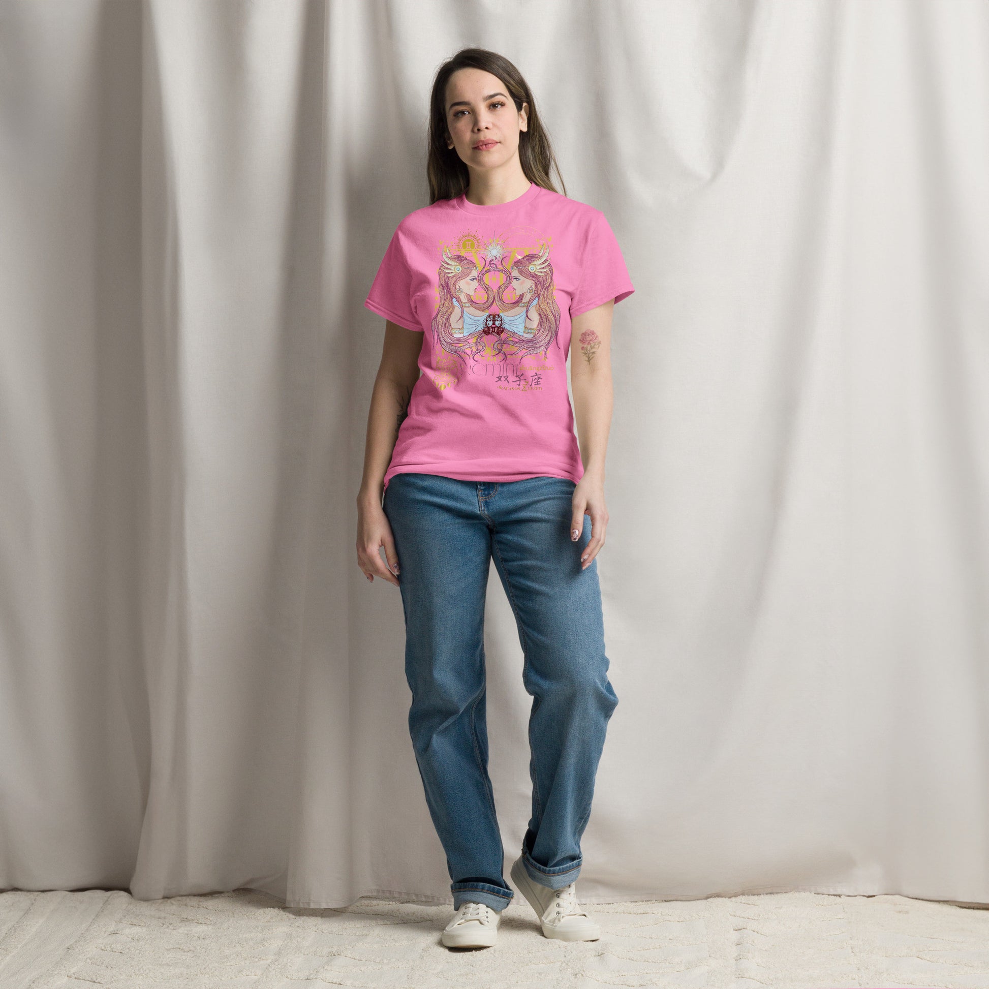 Δίδυμοι ♊ Γυναικείο Μπλουζάκι T-shirt απο ζωδιακό κύκλο-9