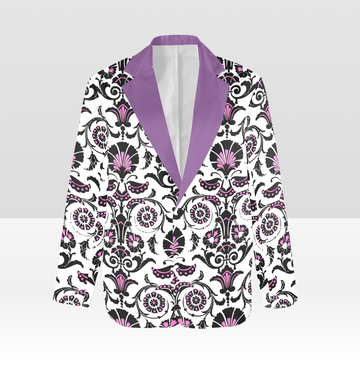 Flowers of Santorini  Women's Blazer-4