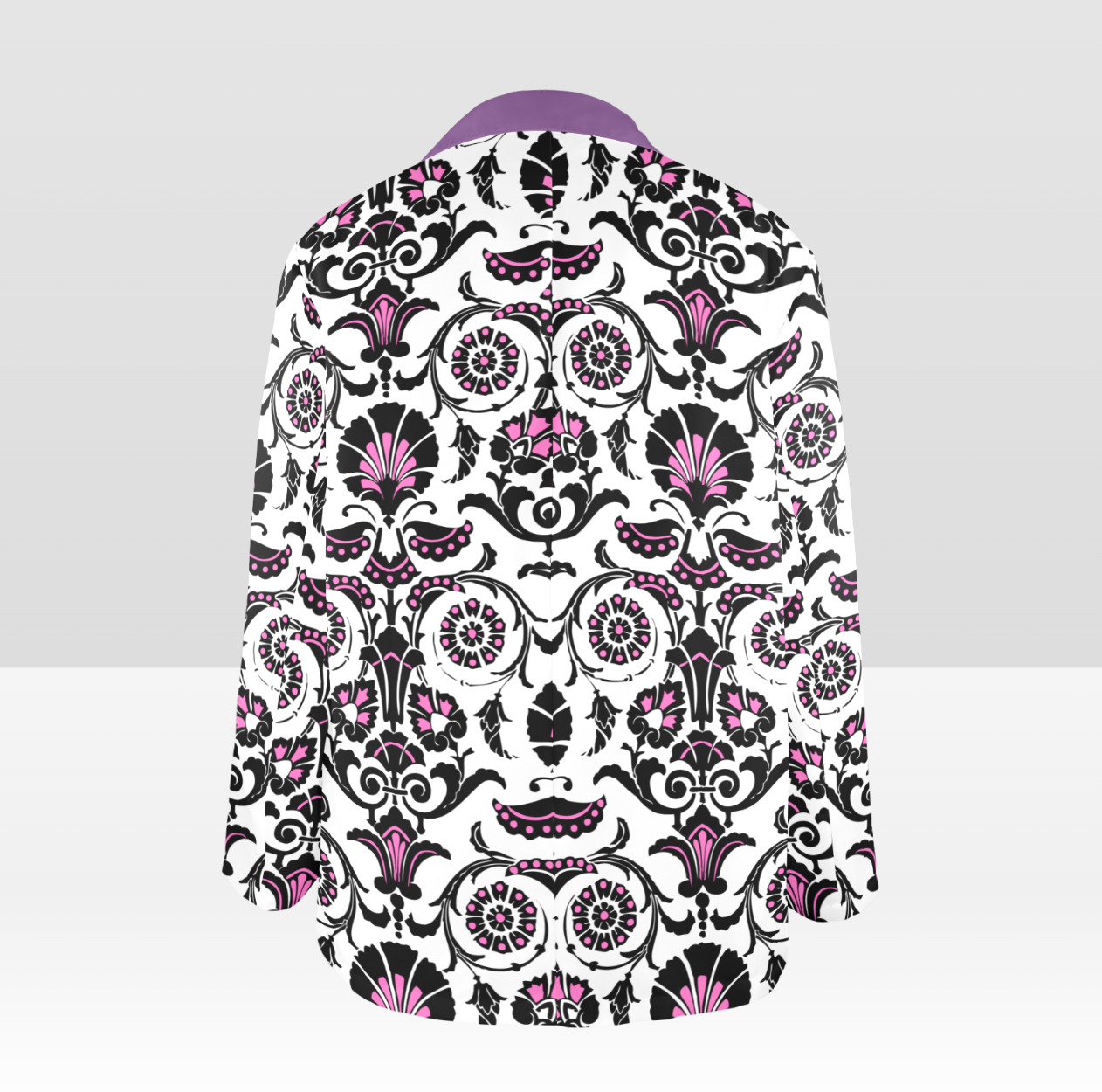 Flowers of Santorini  Women's Blazer-3