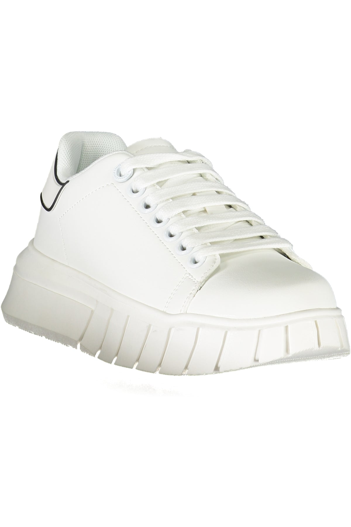 GAELLE PARIS WHITE WOMEN'S SPORTS SHOES-1