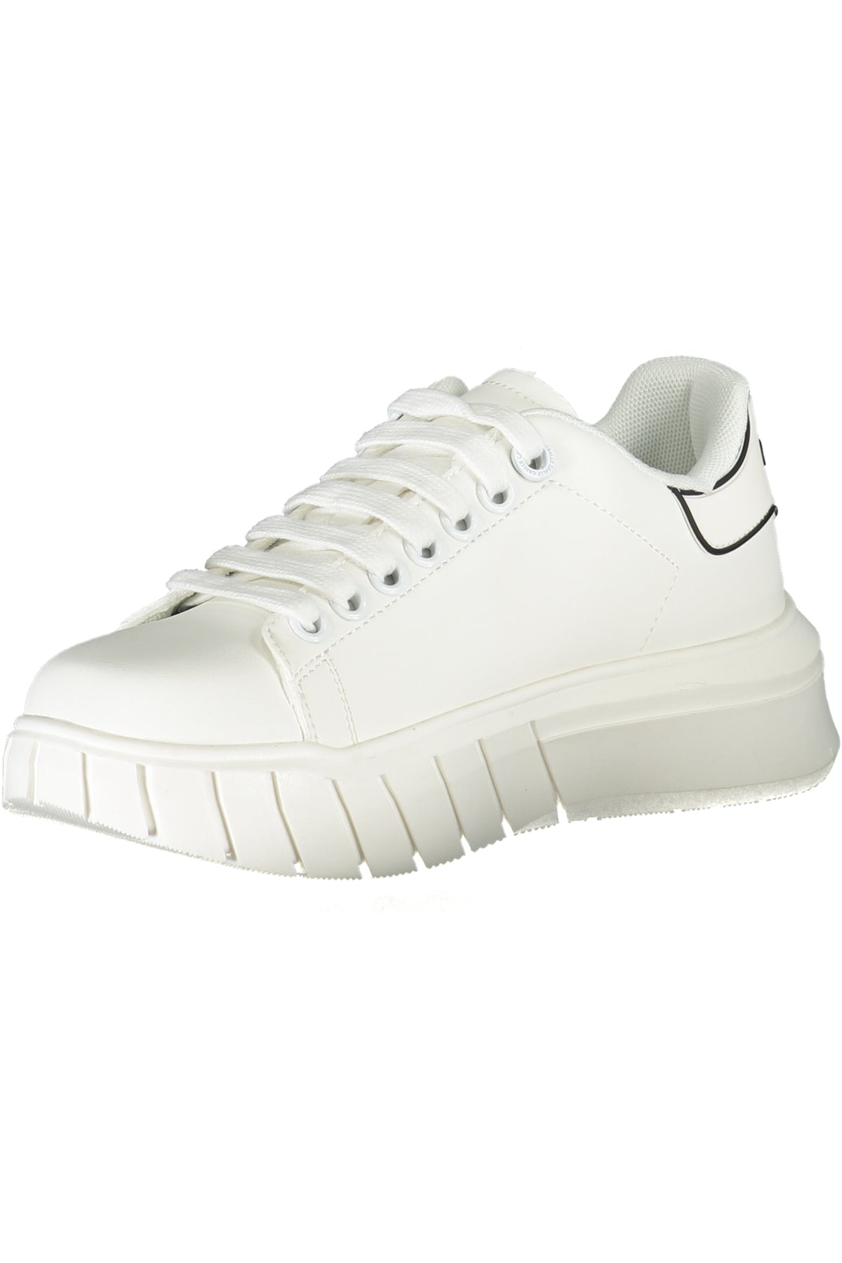 GAELLE PARIS WHITE WOMEN'S SPORTS SHOES-2