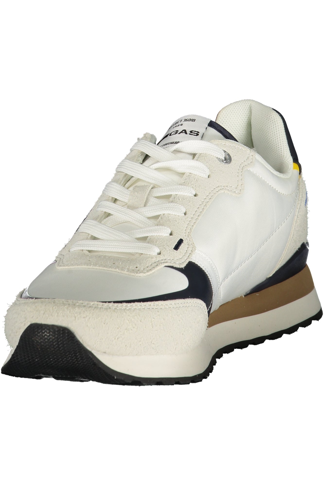 GAS MEN'S WHITE SPORTS FOOTWEAR-2