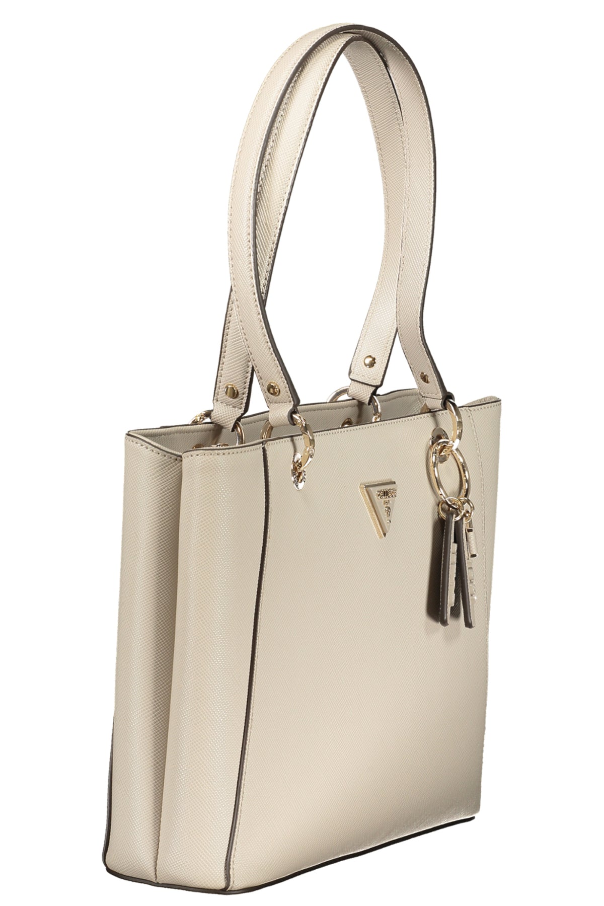 GUESS JEANS WOMEN'S BEIGE BAG