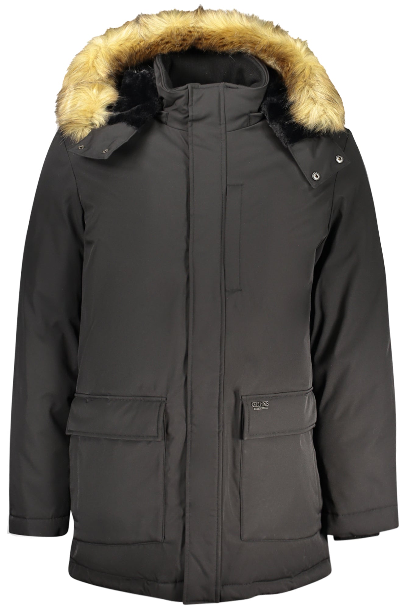 GUESS JEANS MEN'S BLACK JACKET-0