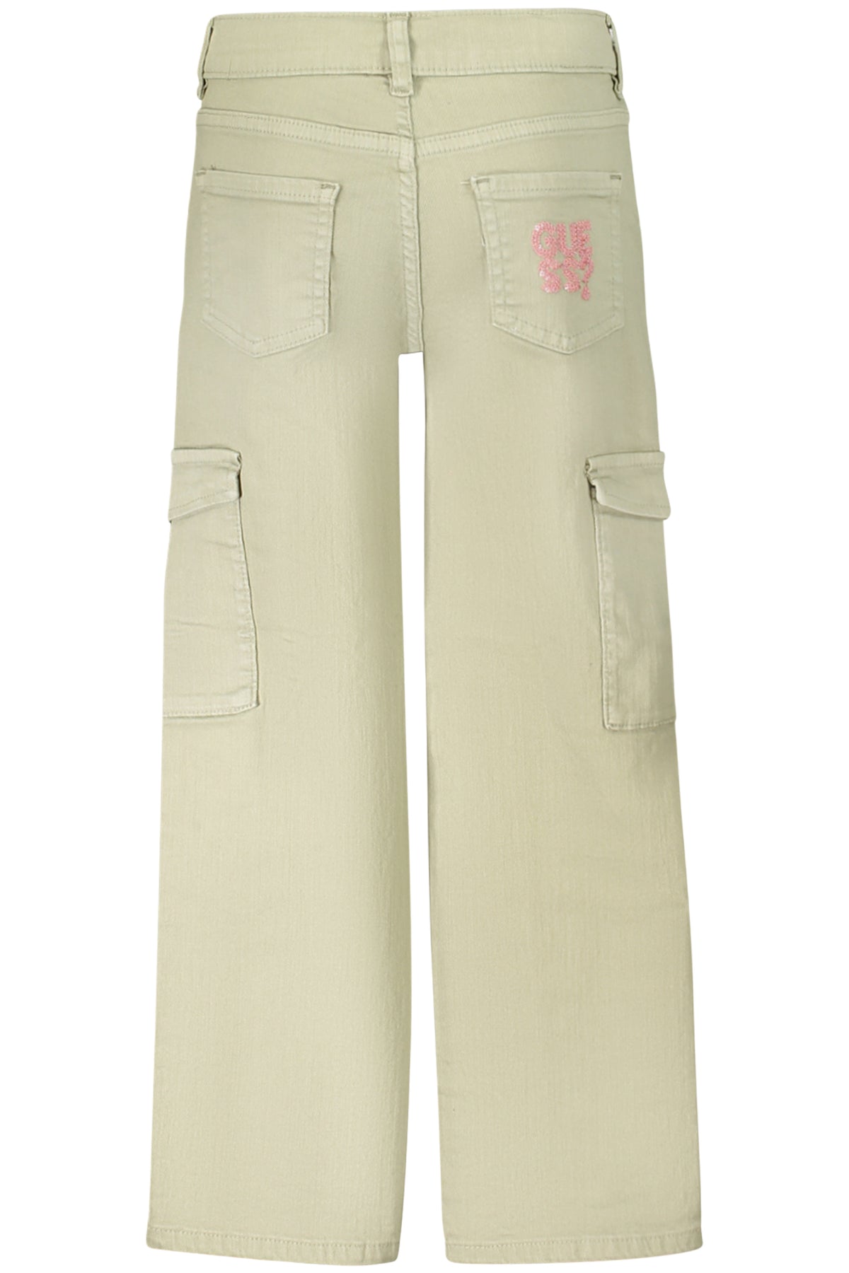 GUESS JEANS GIRLS GREEN PANTS-1