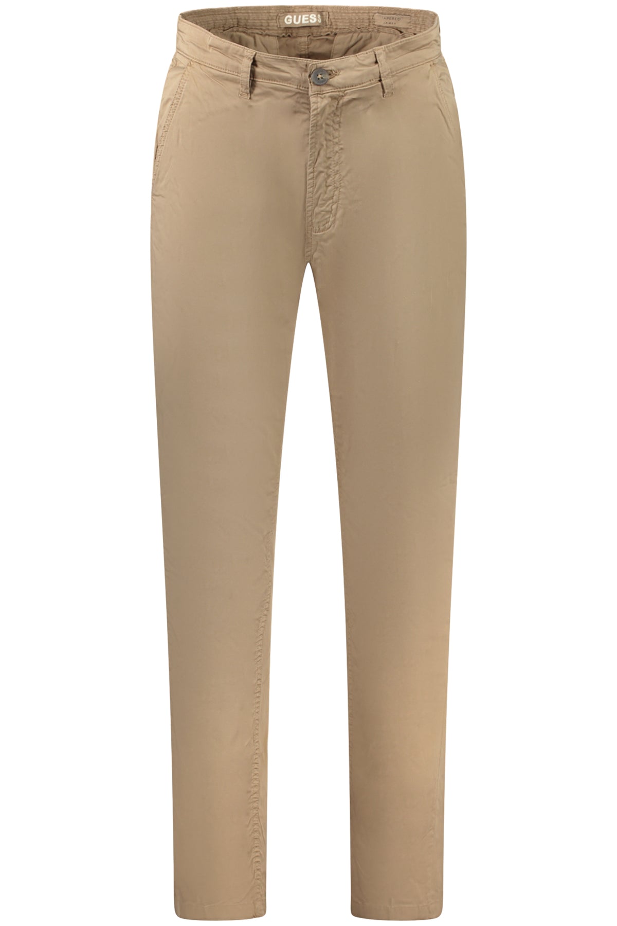 GUESS JEANS MEN'S TROUSERS BROWN-0