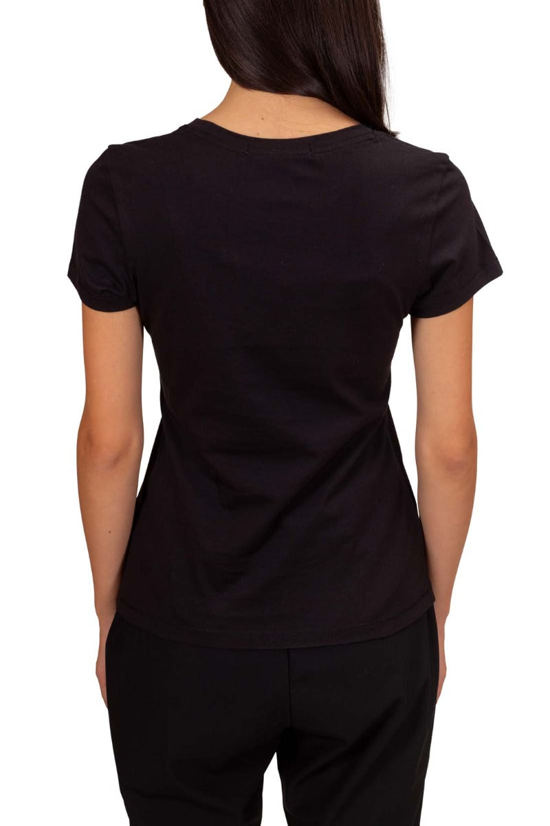 CALVIN KLEIN JEANS - Women's monogram embroidery T-shirt-6