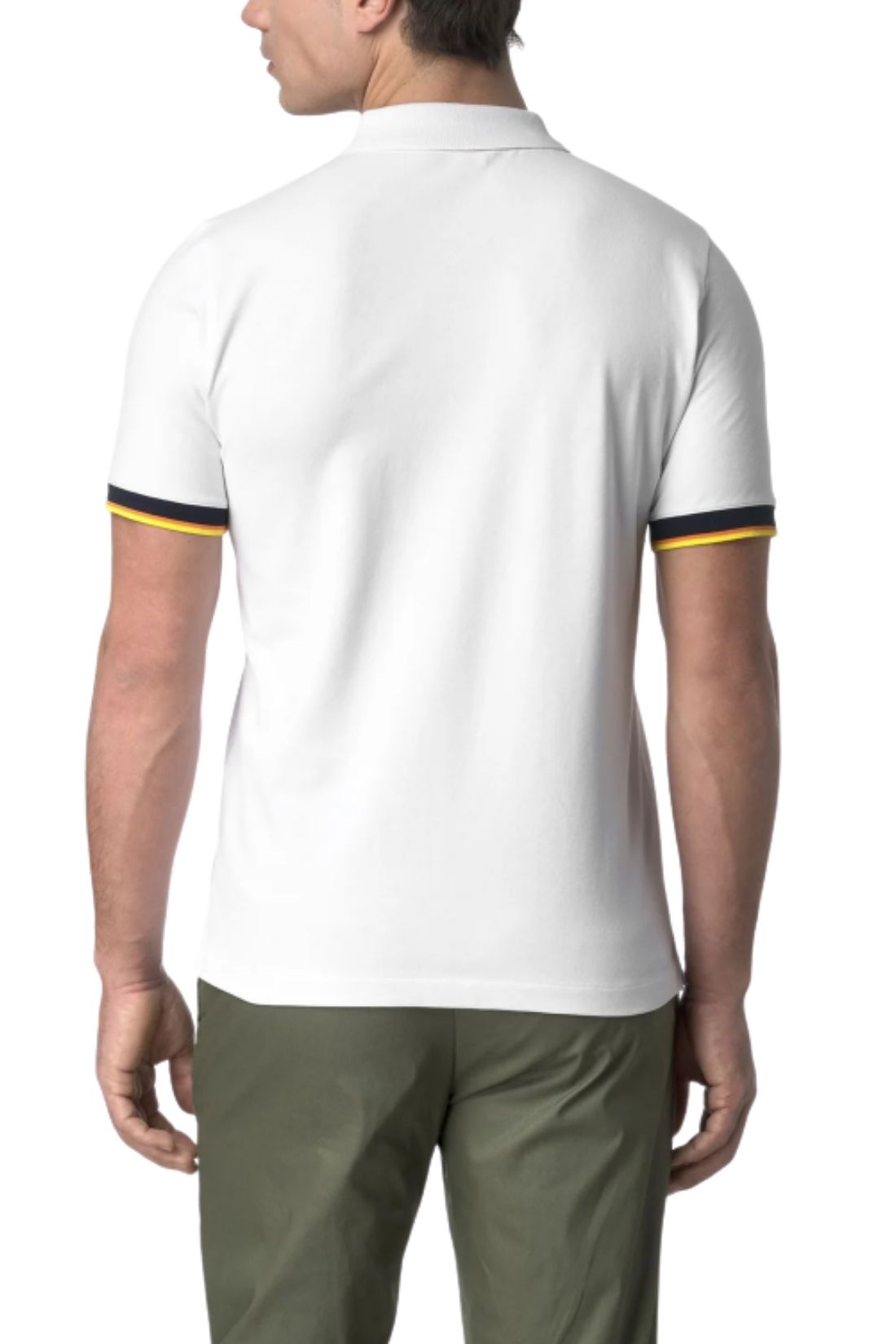 K-WAY - Men's slim Vincent Pique polo shirt - Size XXL-3