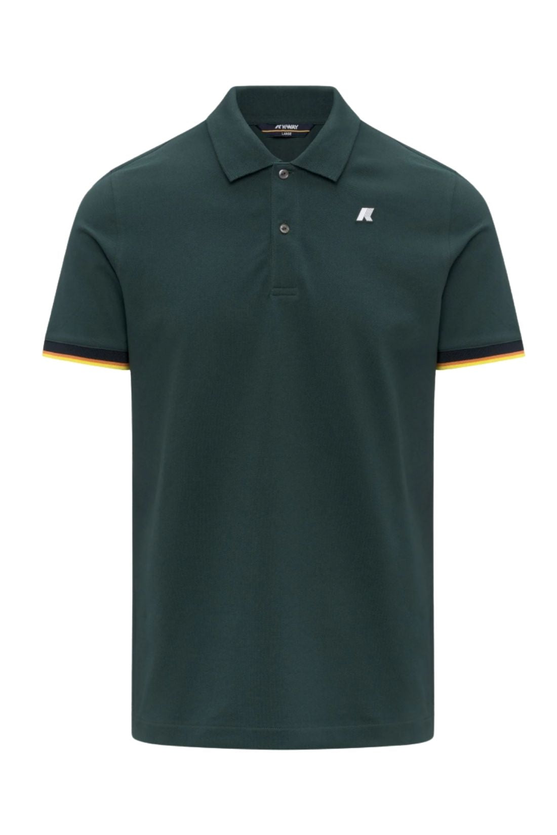 K-WAY - Men's slim Vincent Pique polo shirt - Size XXL-6