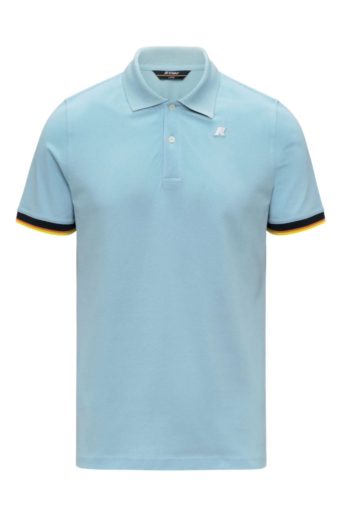 K-WAY - Men's slim Vincent Pique polo shirt - Size XXL-11
