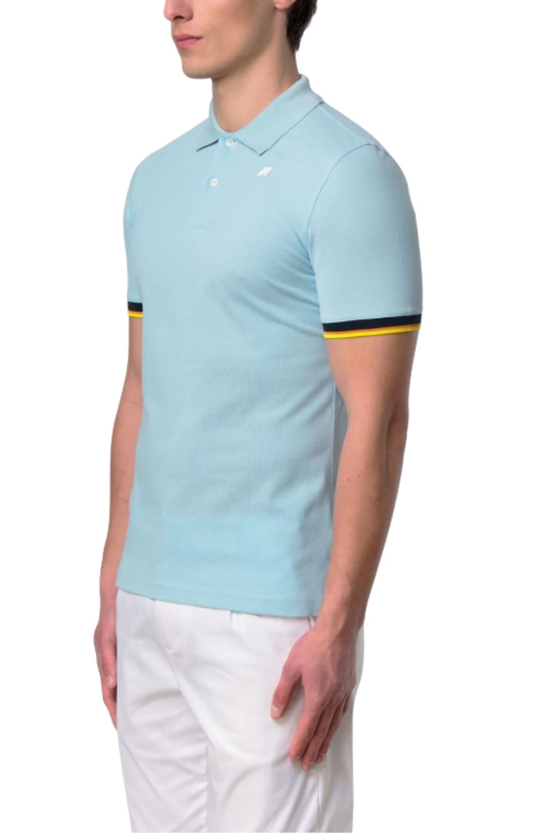K-WAY - Men's slim Vincent Pique polo shirt - Size XXL-12