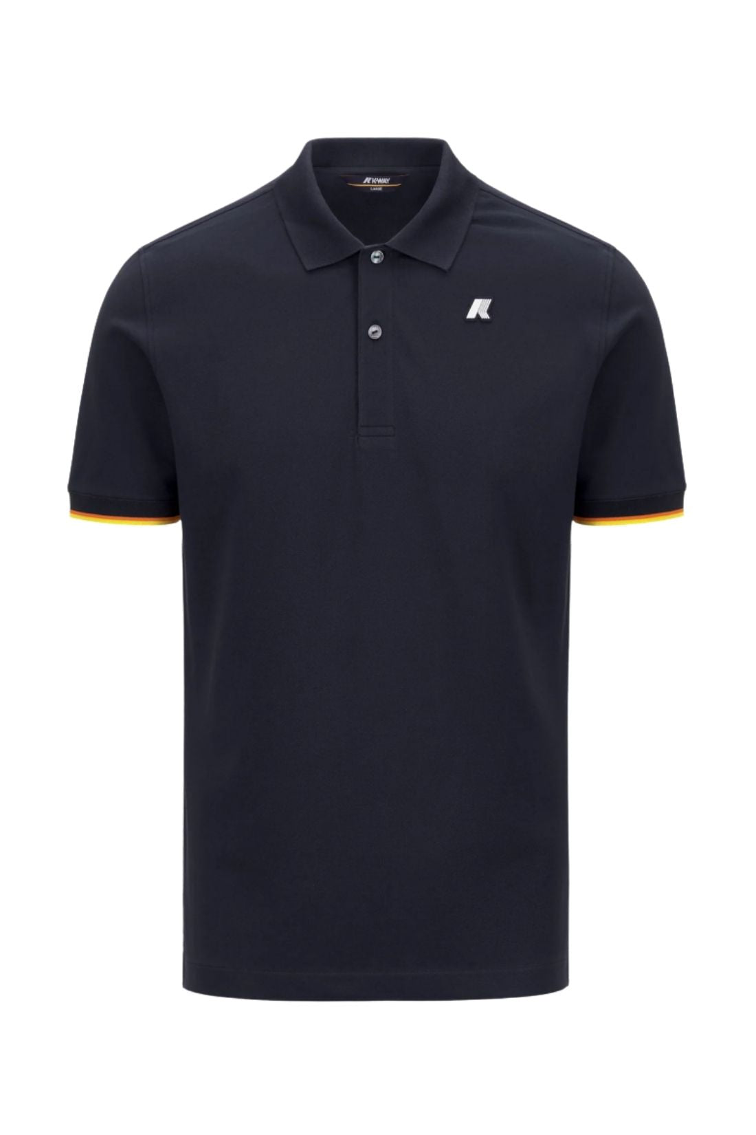 K-WAY - Men's slim Vincent Pique polo shirt - Size XXL-16